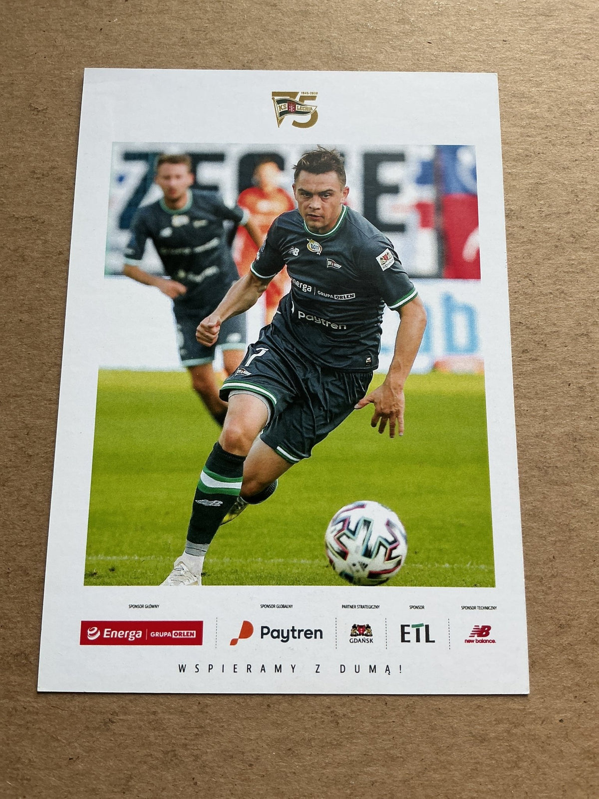 Maciej Gajos, Poland π΅π± Lechia Gdansk 2020/21 hand signed - Autographs-World