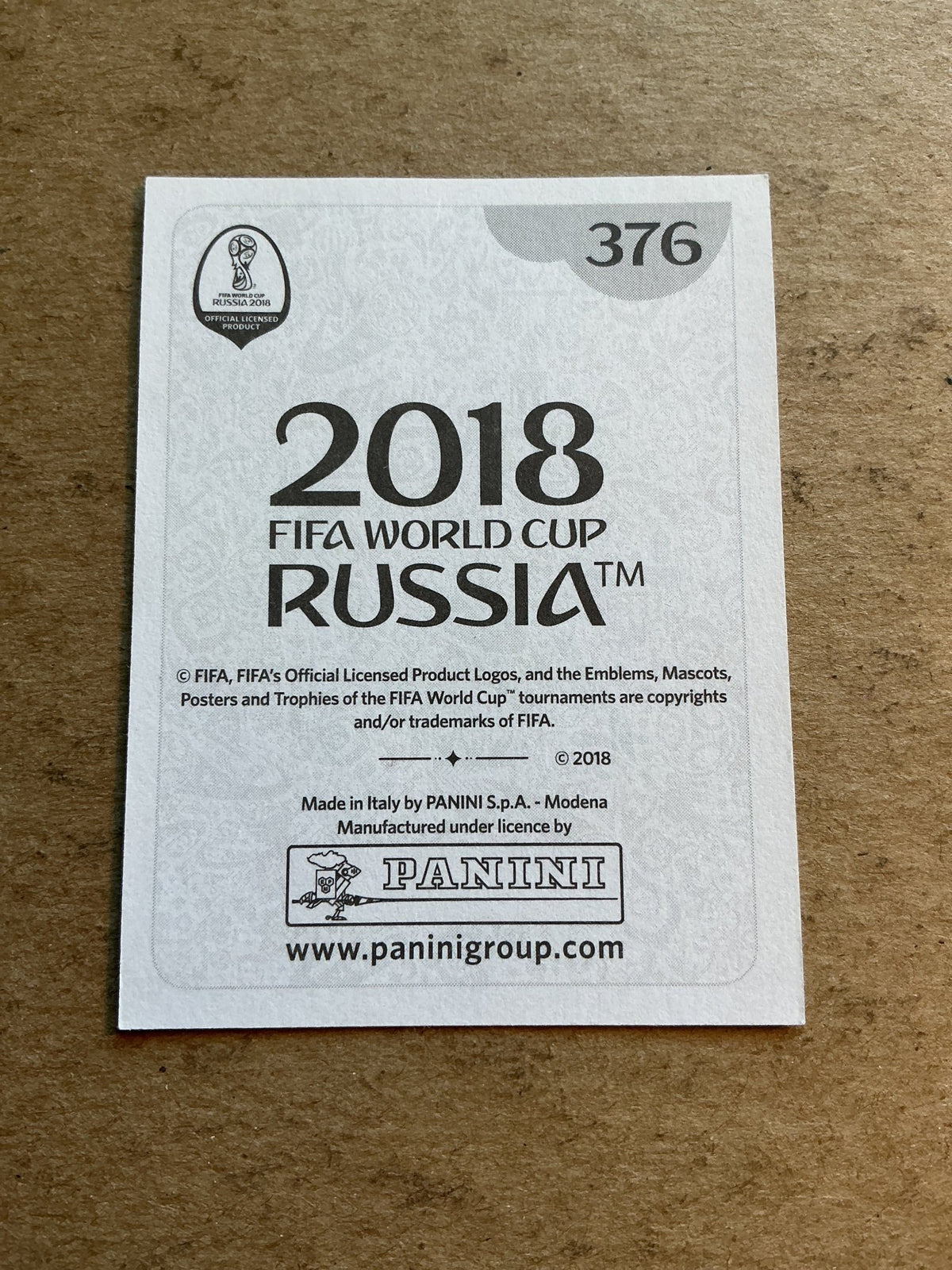 Manuel Akanji, Switzerland 🇨🇠FIFA World Cup 2018 Panini hand signed - Autographs-World