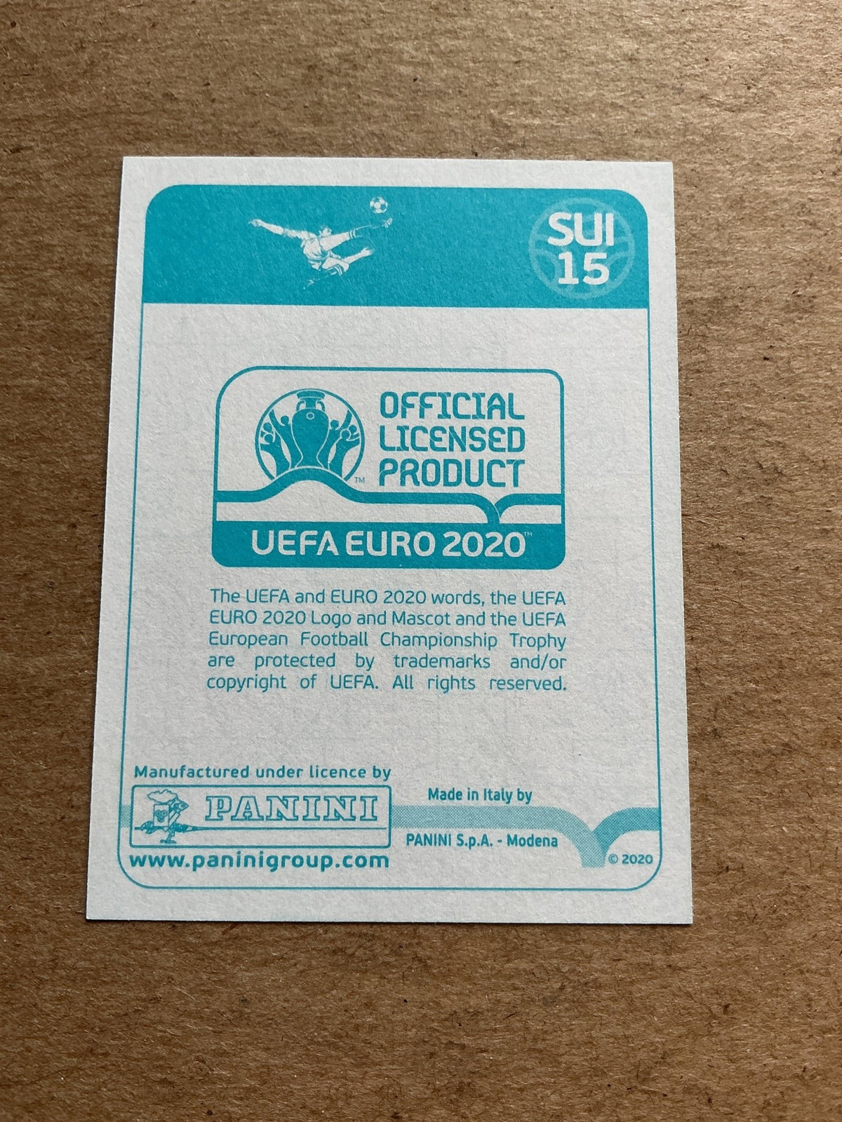 Manuel Akanji, Switzerland 🇨🇠UEFA Euro 2020 Panini hand signed - Autographs-World