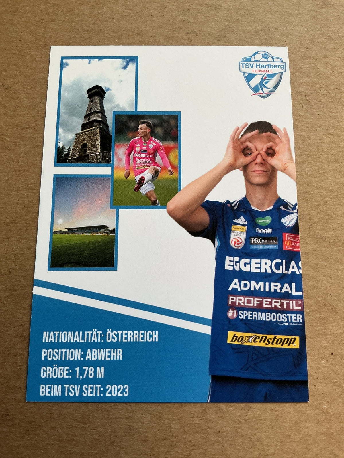 Manuel Pfeifer, Austria 🇦🇹 TSV Hartberg 2022/23 hand signed - Autographs-World