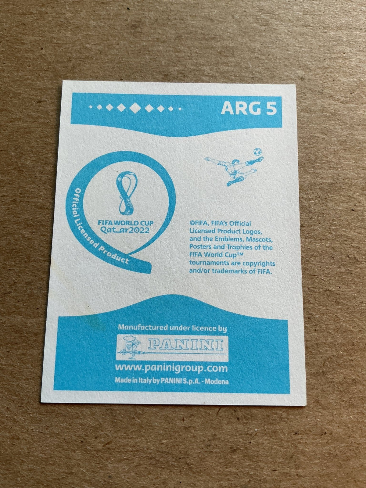 Marcos Acuna, Argentina 🇦🇷 FIFA World Cup 2022 Panini hand signed - Autographs-World