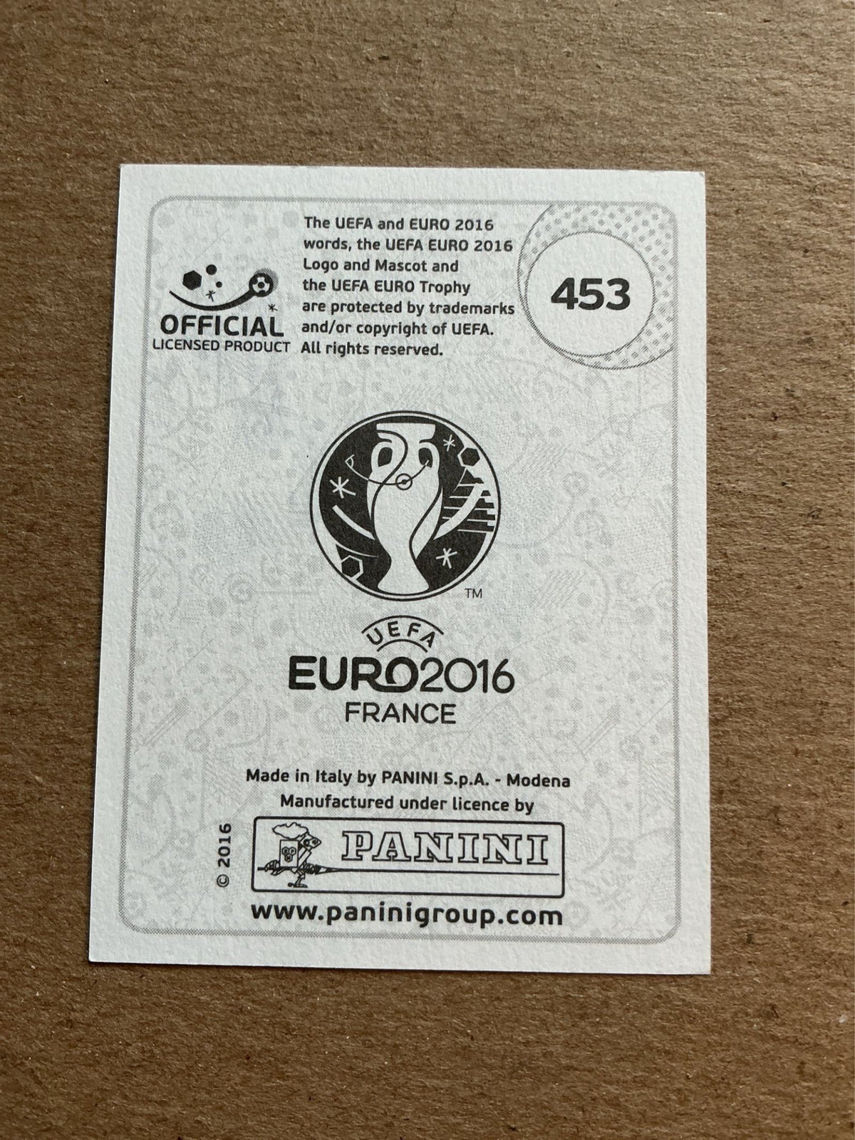 Marko Pjaca, Croatia ðŸ‡ðŸ‡· UEFA Euro 2016 Panini hand signed - Autographs-World