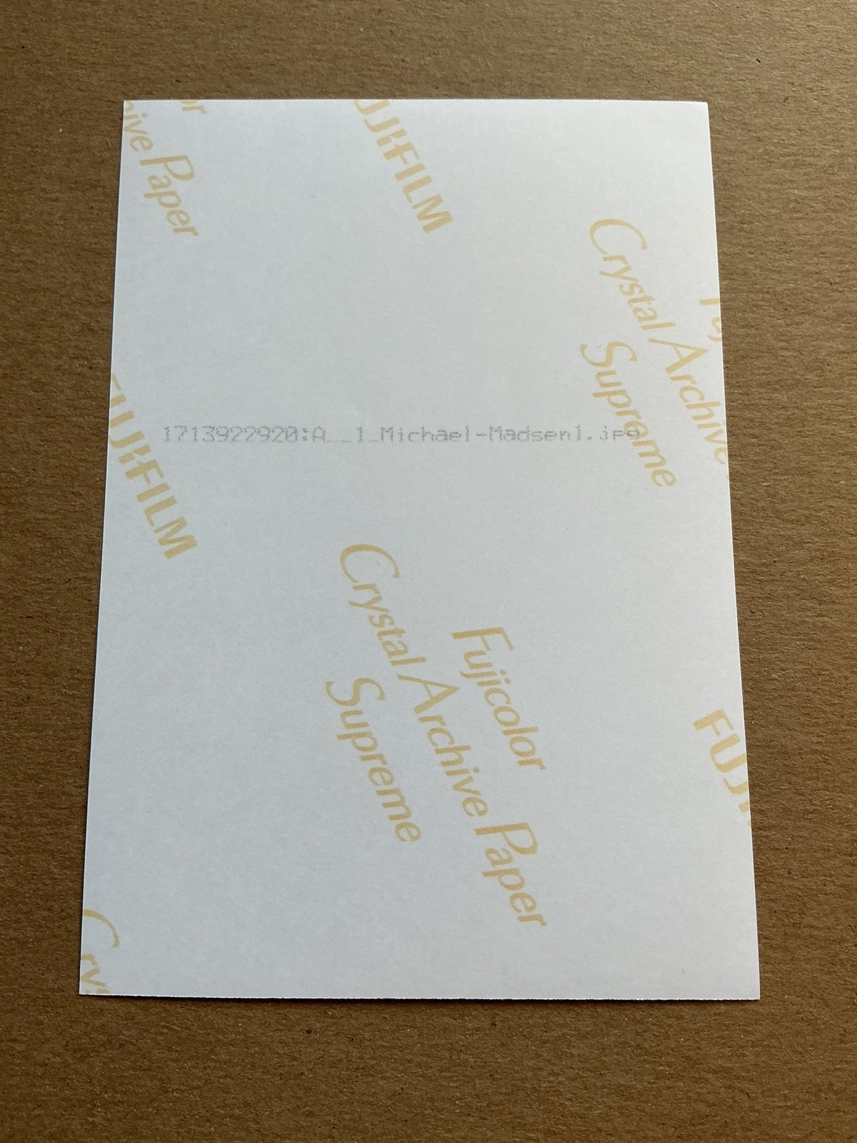Michael Madsen, USA πΊπΈ Actor hand signed - Autographs-World
