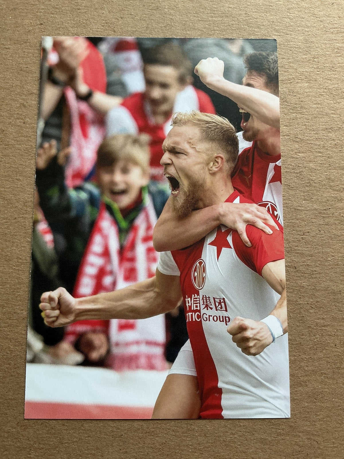 Mick van Buren, Netherlands π³π± SK Slavia Prague 2019/20 hand signed - Autographs-World