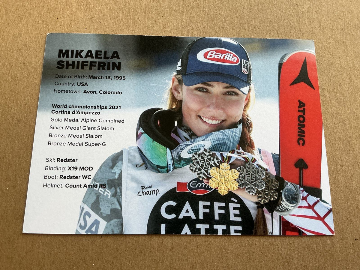 Mikaela Shiffrin, USA 🇺🇸 Alpine Winter 2022/23 hand signed - Autographs-World