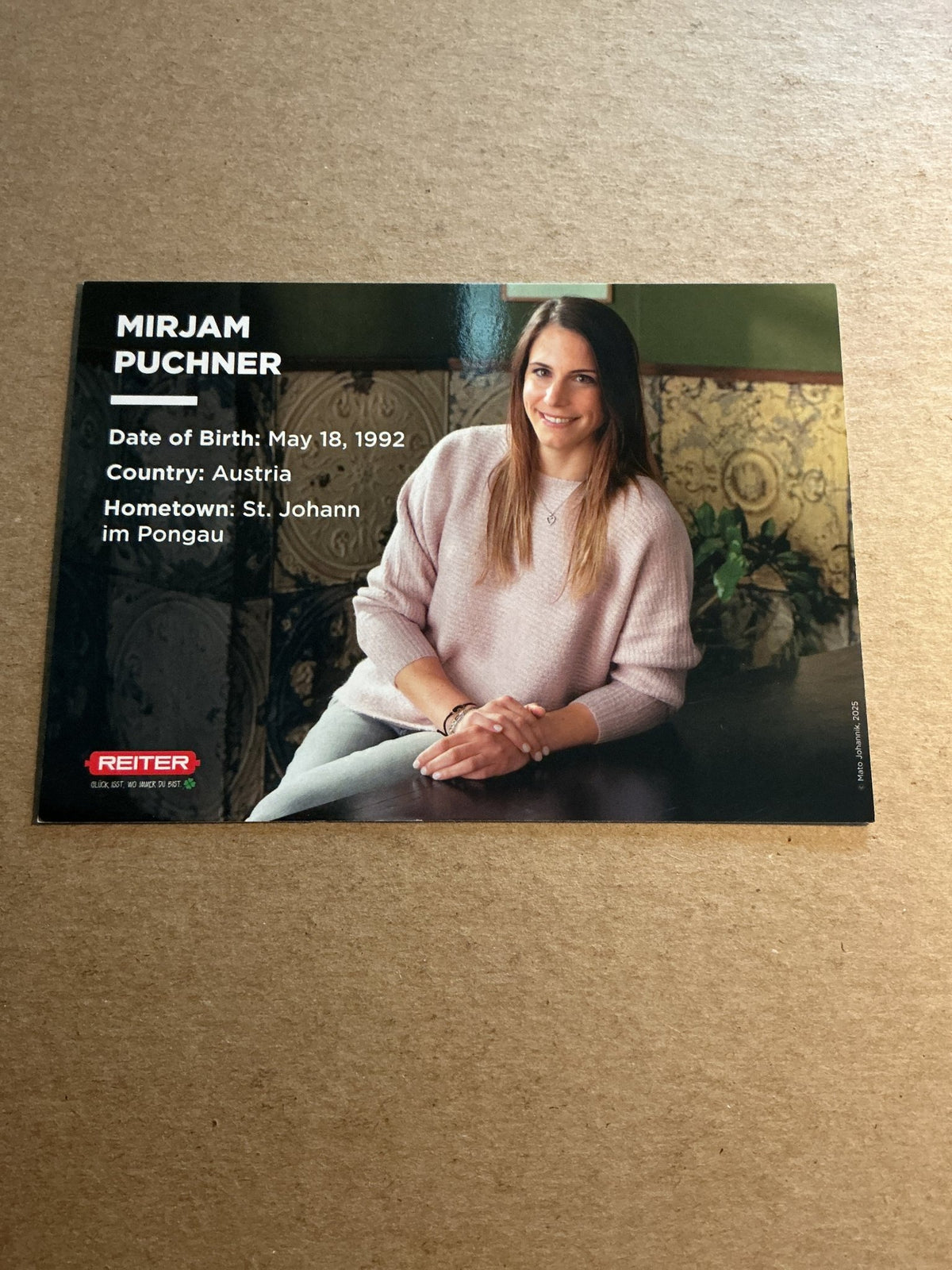 Mirjam Puchner, Austria 🇦🇹 Alpine Winter Sports 2024/25 hand signed - Autographs-World