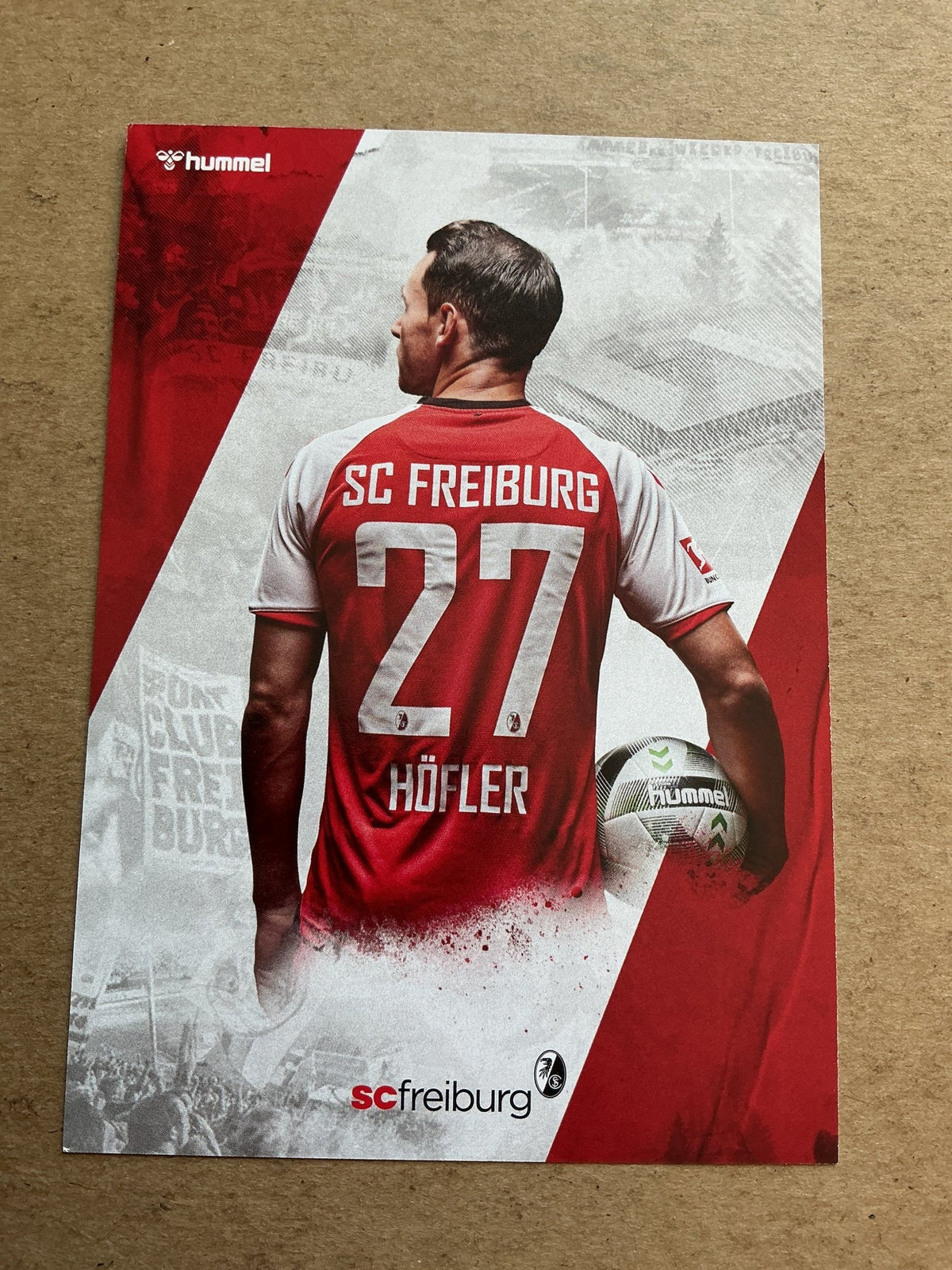 Nicolas Höfler, Germany 🇩🇪 SC Freiburg 2020/21 hand signed - Autographs-World