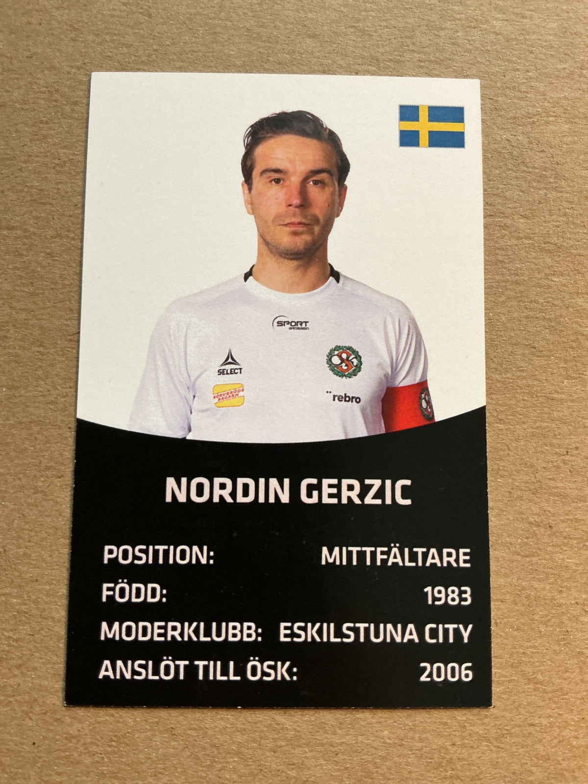 Nordin Gerzic, Sweden 🇸🇪 Örebro SK 2021/22 hand signed - Autographs-World