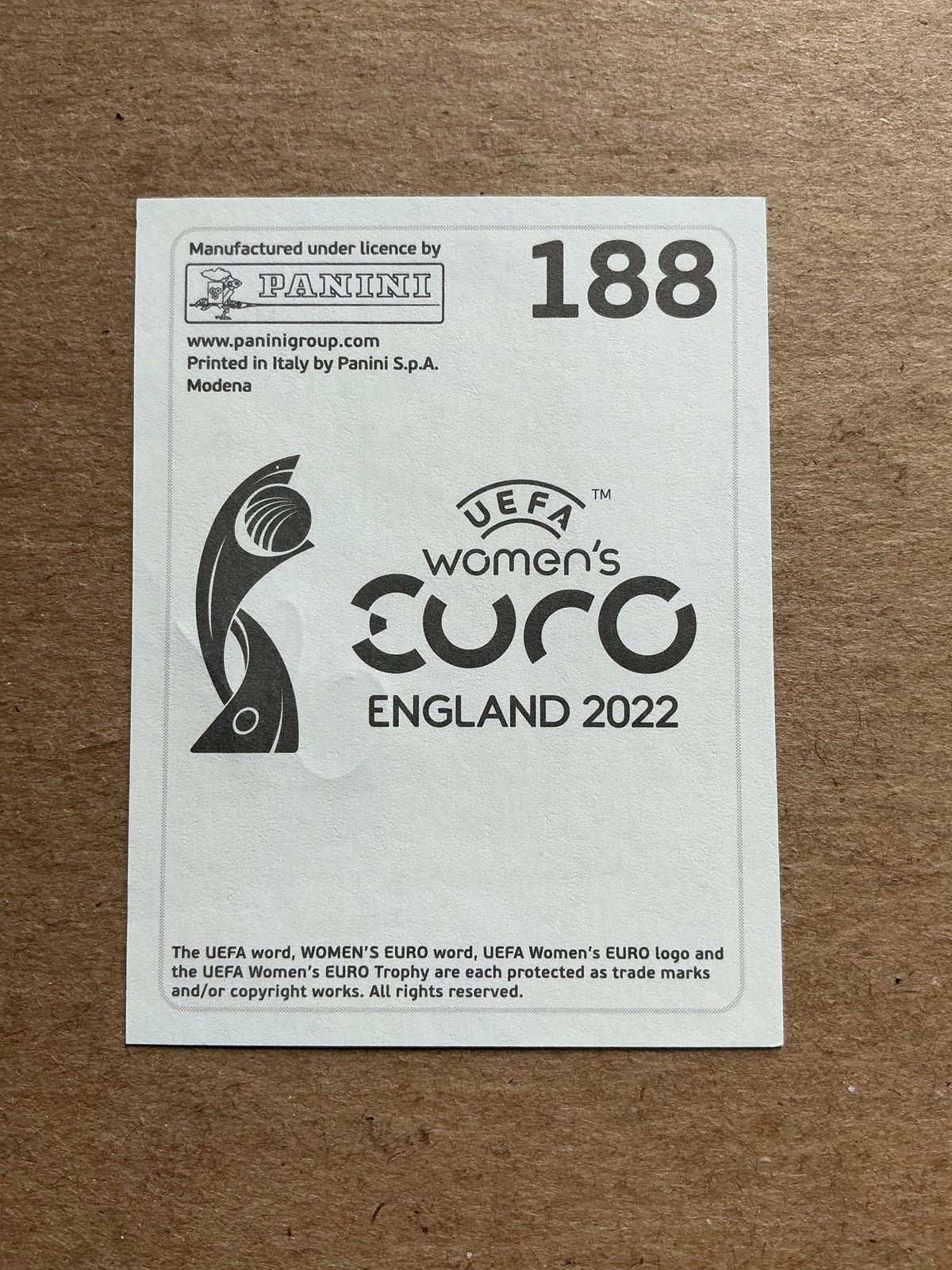 Olga Ahtinen, Finland 🇫🇮 UEFA Women’s Euro Cup 2022 Panini hand signed - Autographs-World