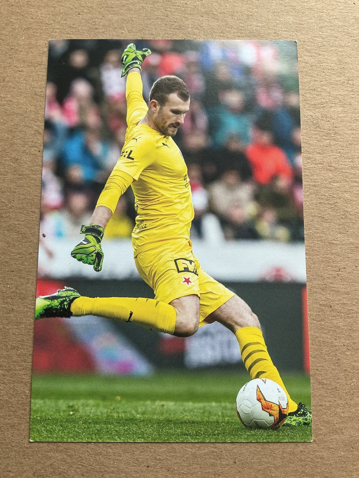 Ondřej Kolář, Czech Republic 🇨🇿 SK Slavia Prague 2019/20 hand signed - Autographs-World