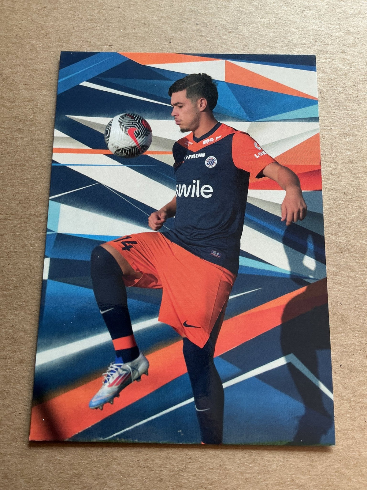 Othmane Maama, Morocco 🇲🇦 Montpellier HSC 2024/25 hand signed - Autographs-World