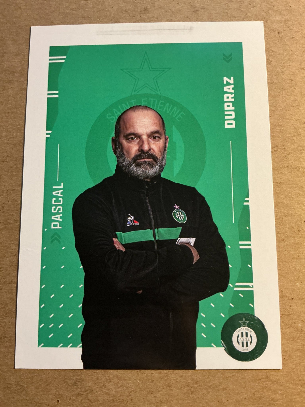 Pascal Dupraz, France 🇫🇷 AS Saint-Étienne 2021/22 hand signed - Autographs-World