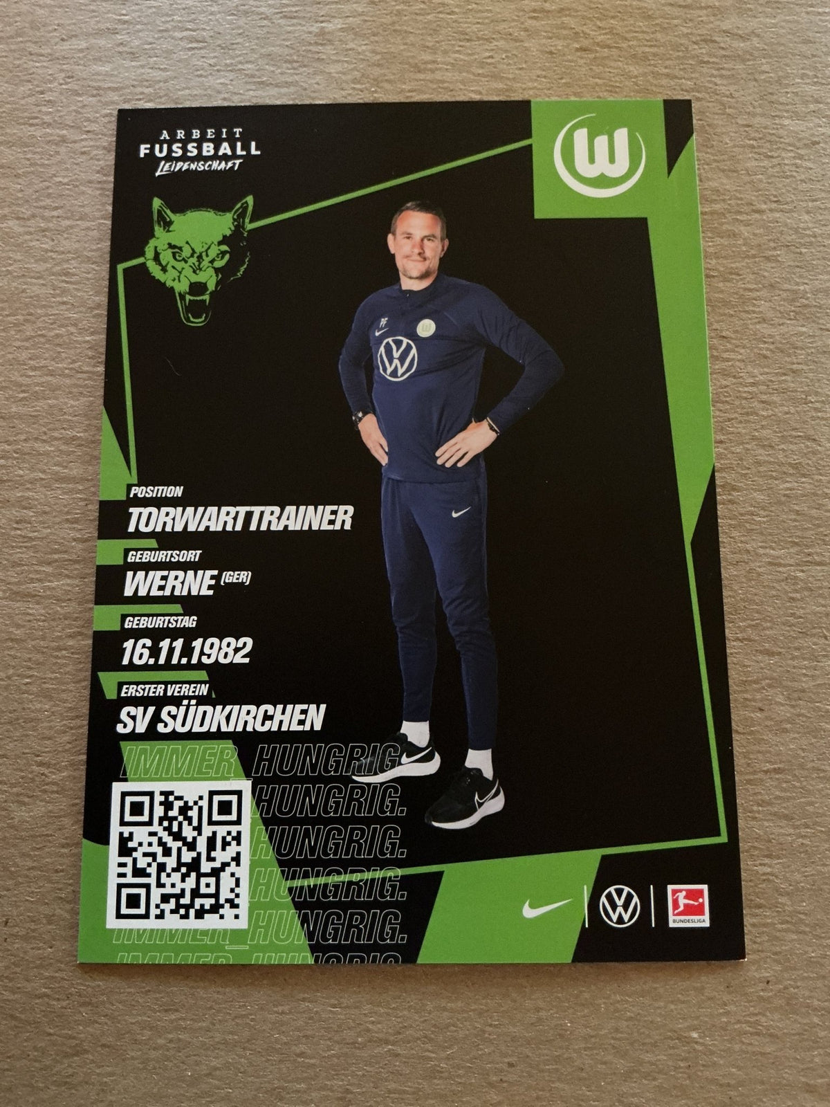 Pascal Formann, Germany 🇩🇪 VfL Wolfsburg 2022/23 hand signed - Autographs-World