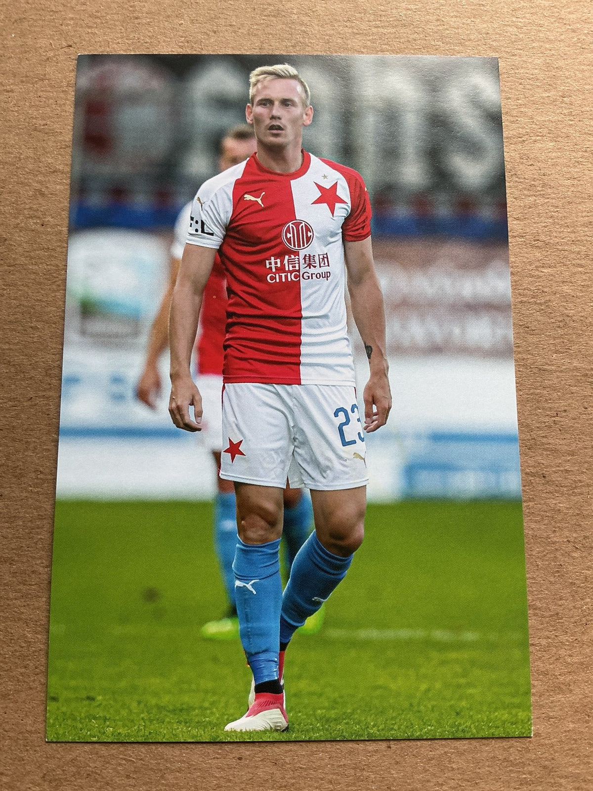 Petr Ševčík, Czech Republic 🇨🇿 SK Slavia Prague 2019/20 hand signed - Autographs-World