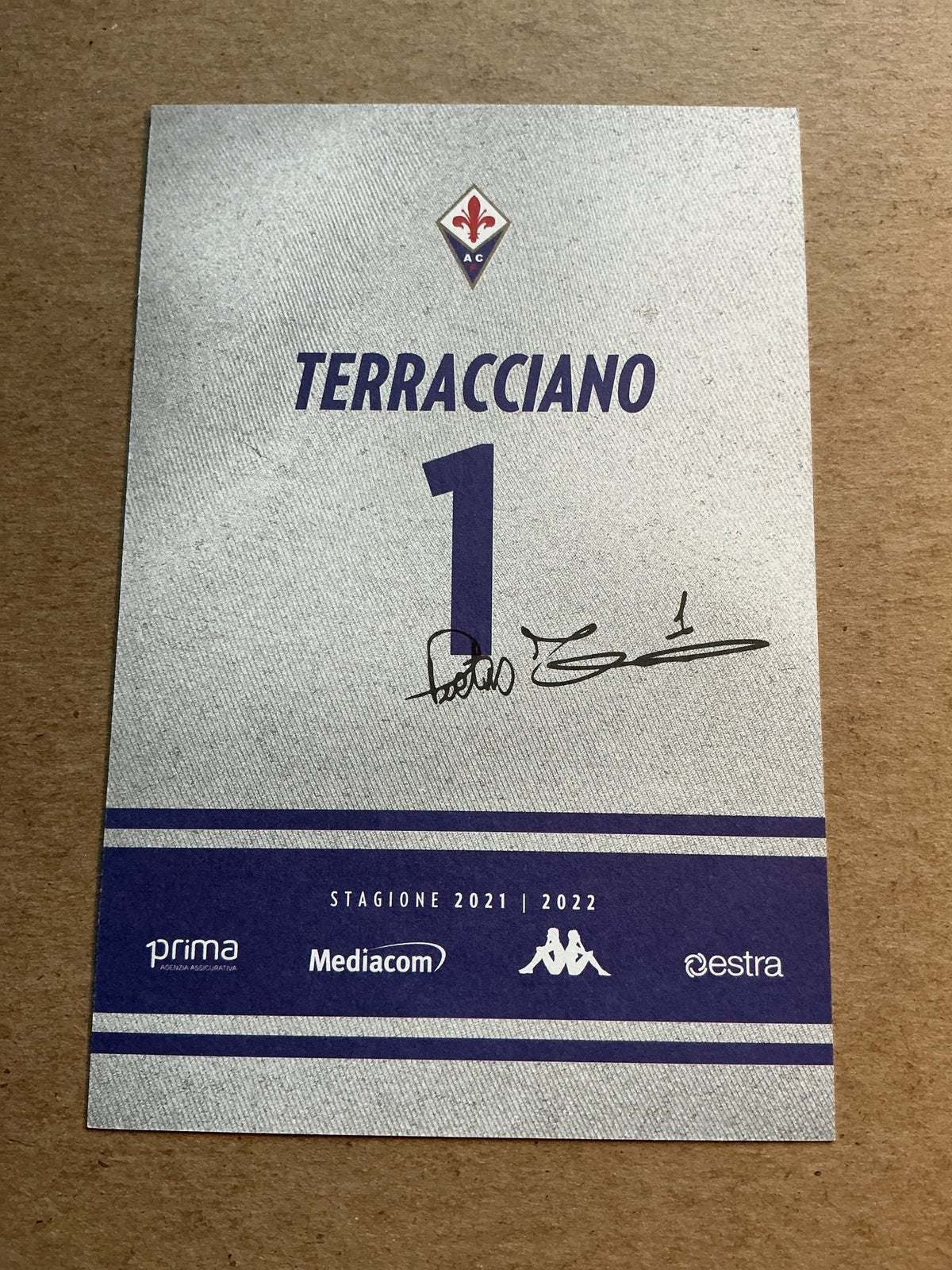 Pietro Terracciano, Italy 🇮🇹 ACF Fiorentina 2021/22 hand signed - Autographs-World