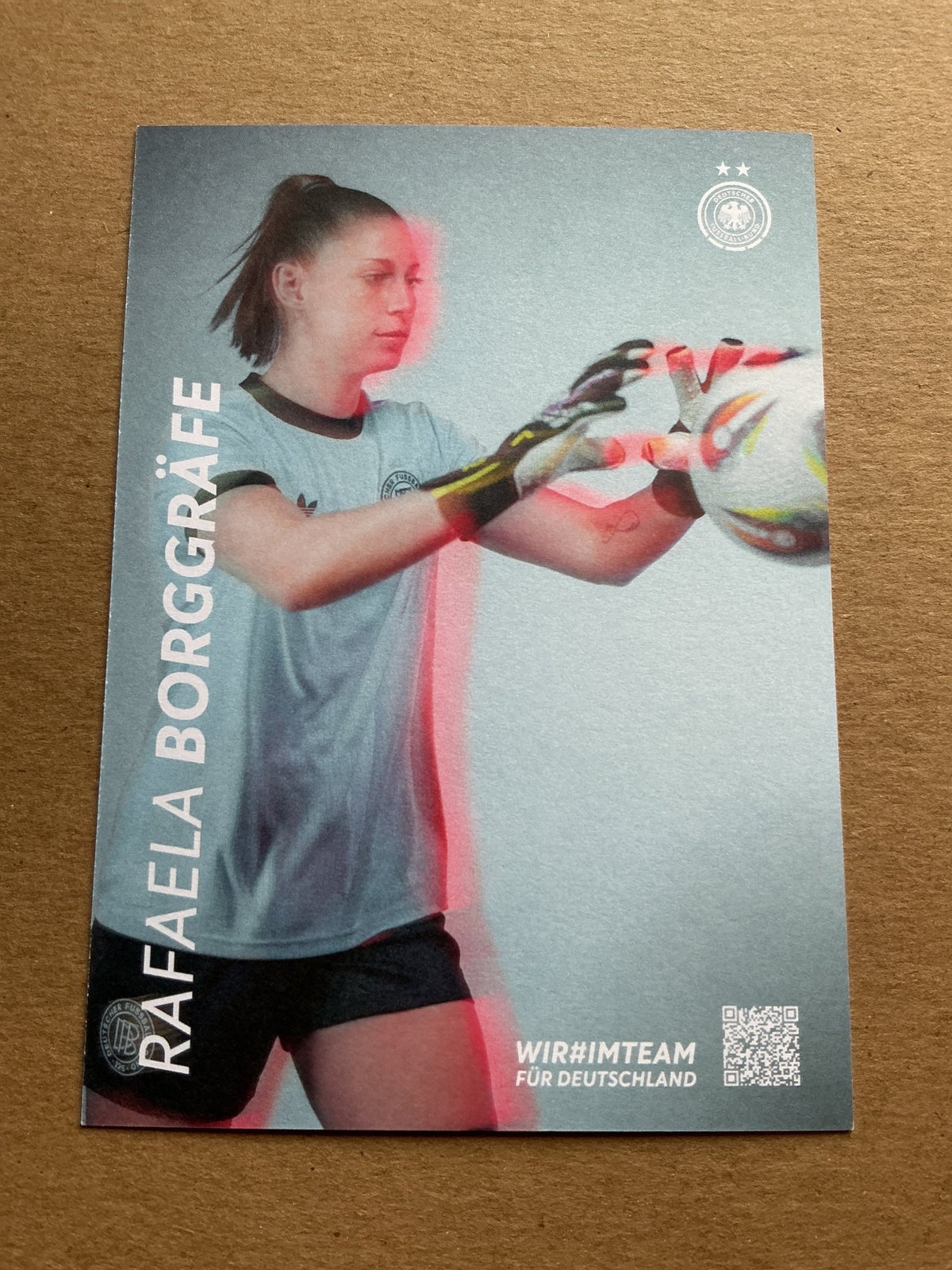 Rafaela Borggräfe, Germany 🇩🇪 Women’s Euro Cup 2025 hand signed - Autographs-World
