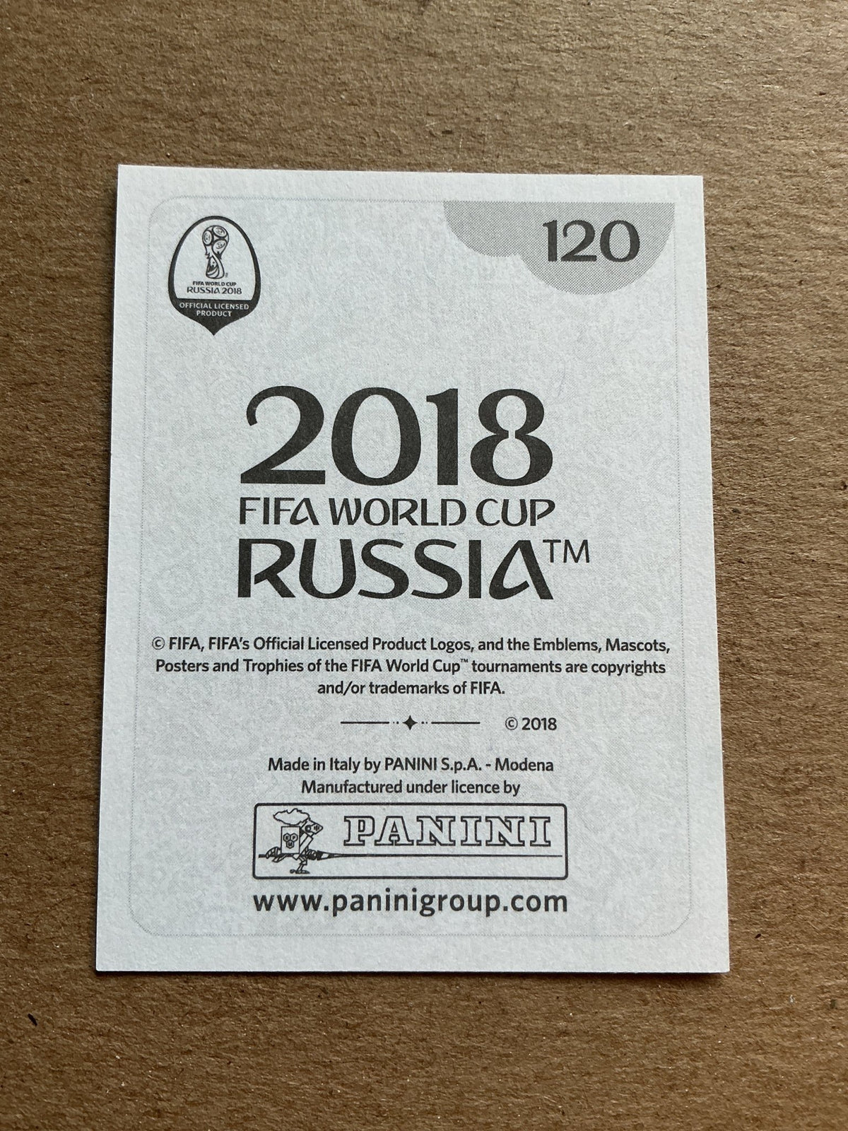 Raphaël Guerreiro, Portugal 🇵🇹 FIFA World Cup 2018 Panini hand signed - Autographs-World