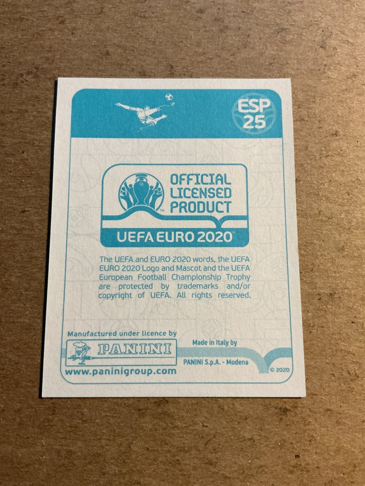 Rodrigo Moreno, Spain 🇪🇸 UEFA Euro 2020 Panini hand signed - Autographs-World