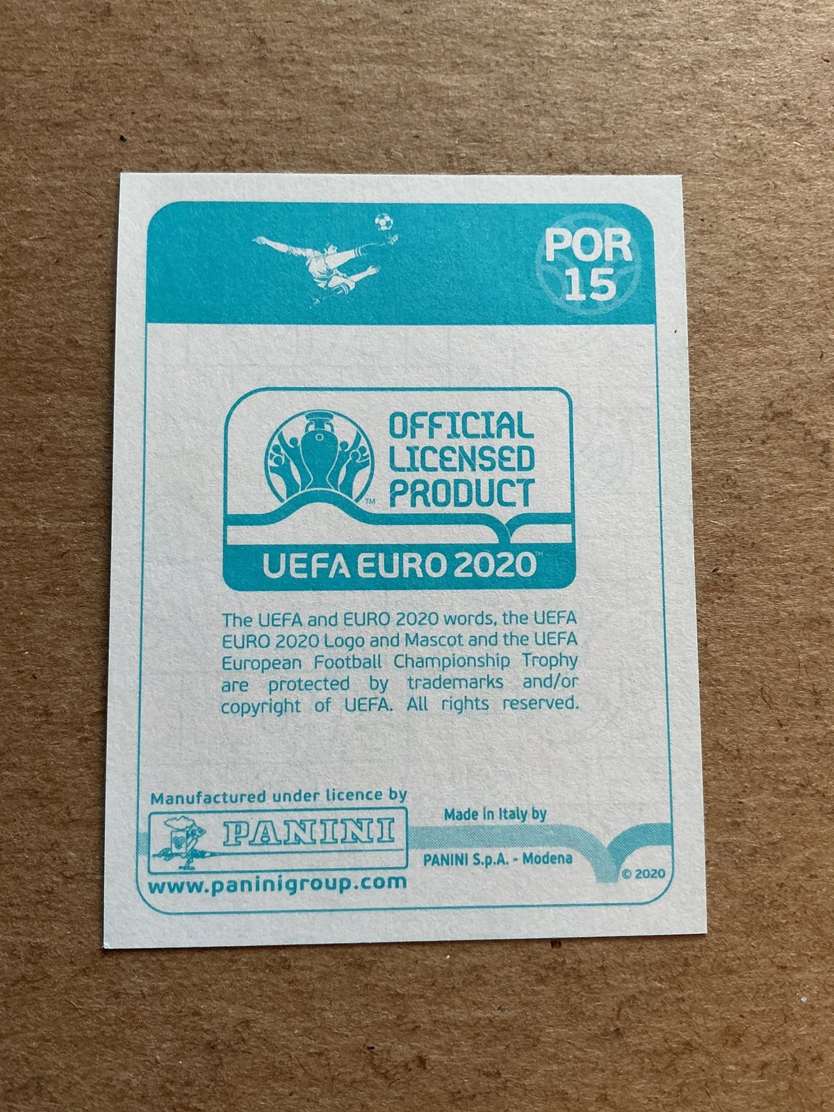 Rúben Dias, Portugal 🇵🇹 UEFA Euro 2020 Panini hand signed - Autographs-World