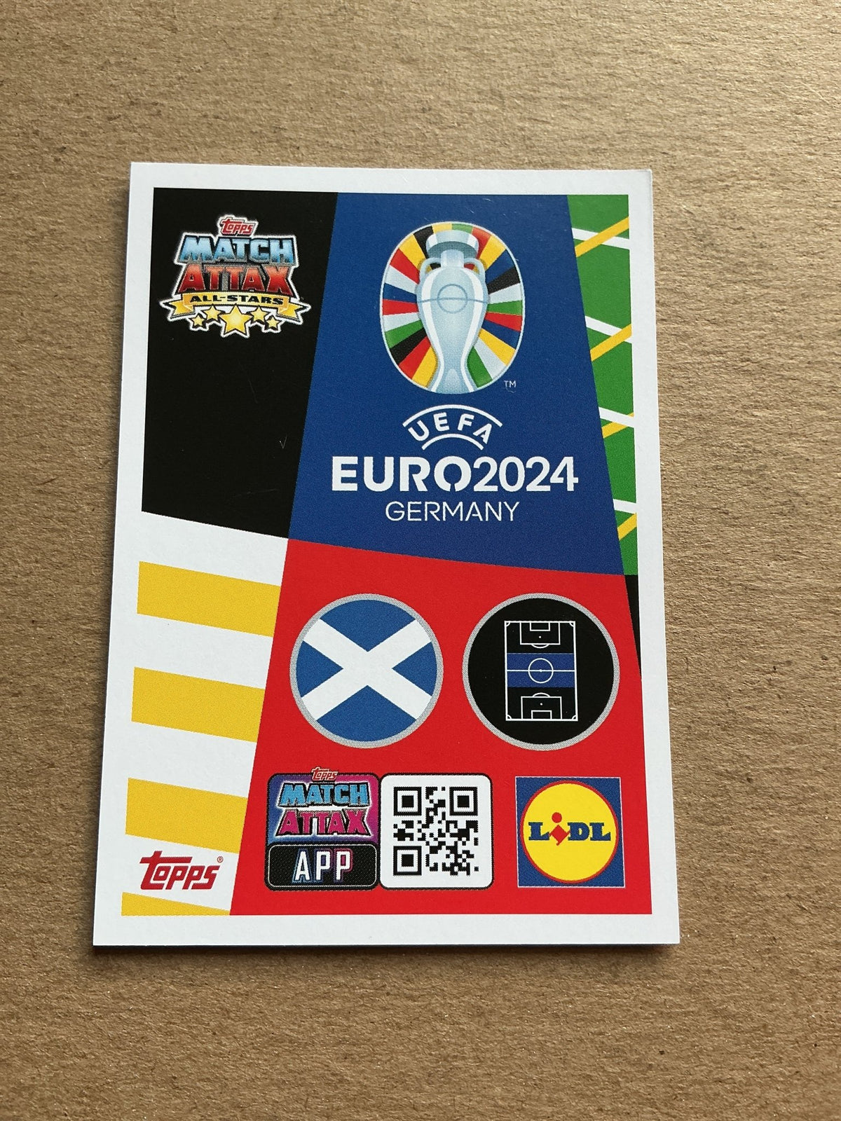 Scott McTominay, Scotland 🏴 UEFA Euro 2024 Topps hand signed - Autographs-World
