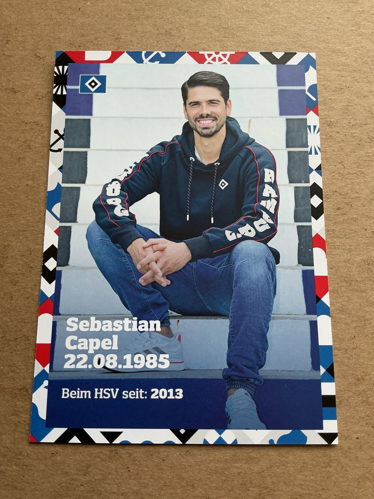 Sebastian Capel, Germany 🇩🇪 Hamburger SV 2021/22 hand signed - Autographs-World