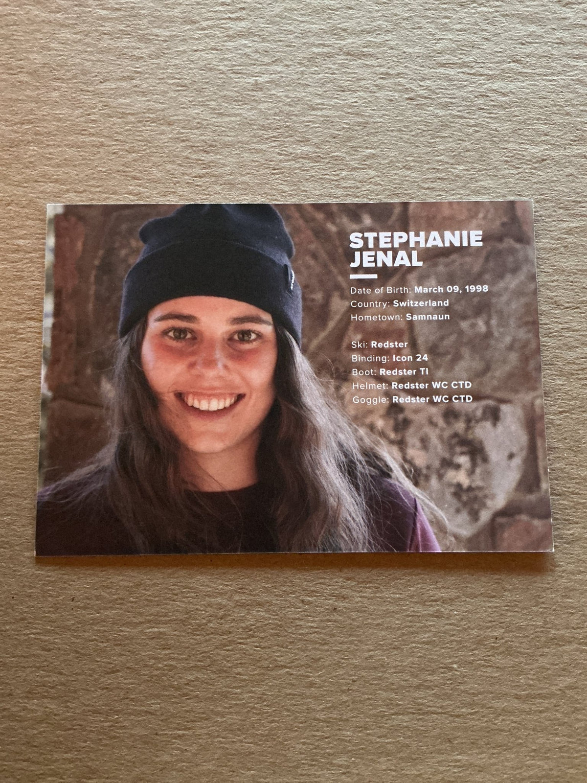 Stephanie Jenal, Switzerland π¨π Snowboard 2023/24 hand signed - Autographs-World