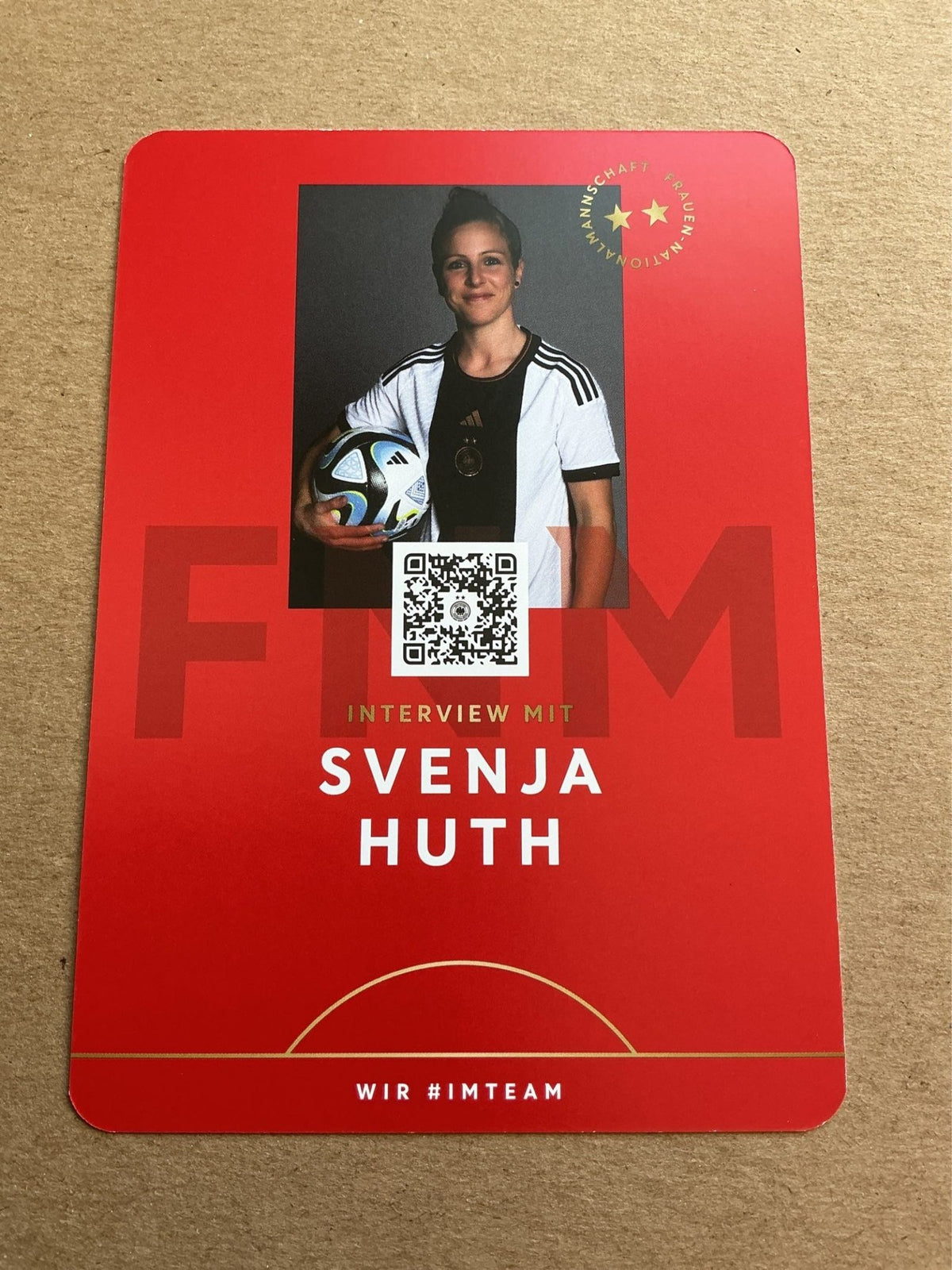 Svenja Huth, Germany 🇩🇪 FIFA World Cup 2023 hand signed - Autographs-World