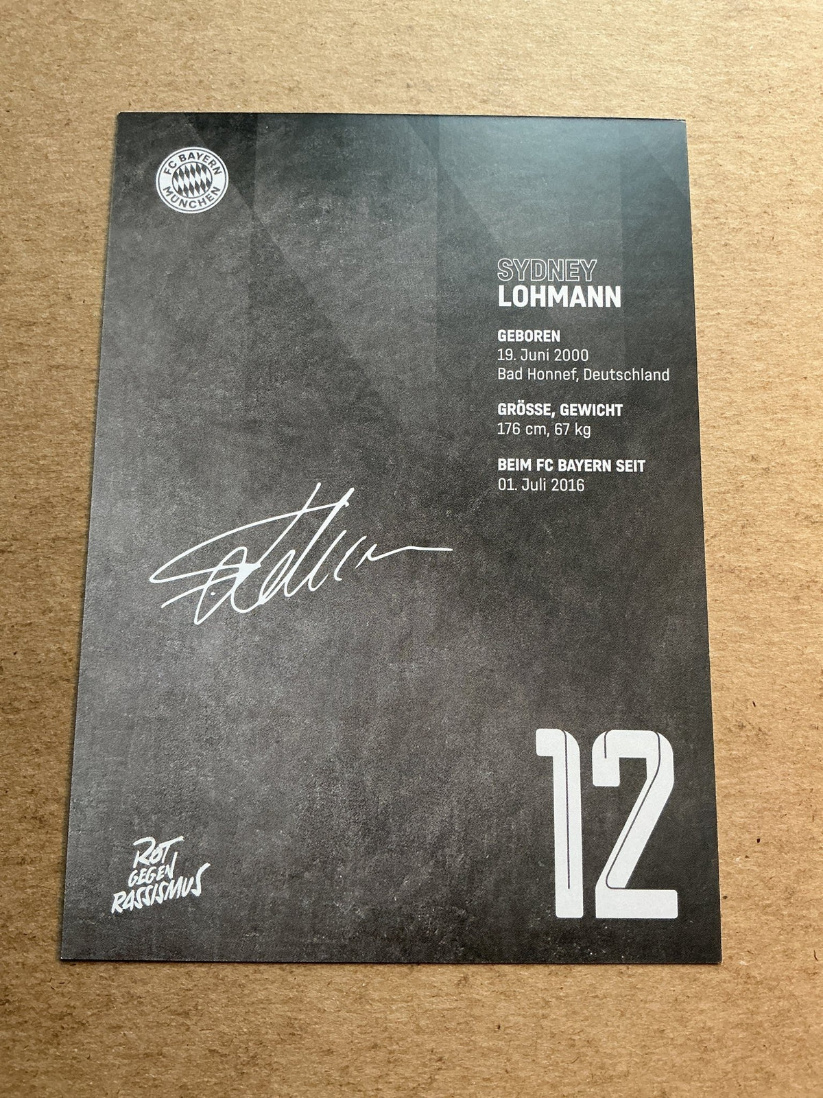 Sydney Lohmann, Germany 🇩🇪 FC Bayern München 2022/23 hand signed - Autographs-World