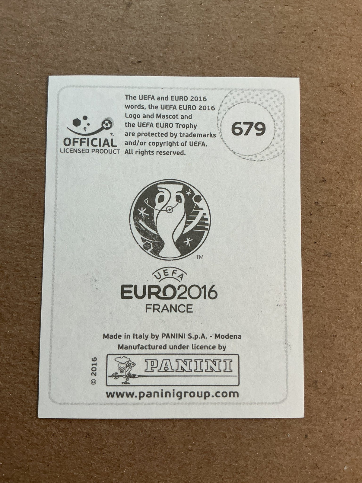 Tamás Priskin, Hungary 🇭🇺 UEFA Euro 2016 Panini hand signed - Autographs-World