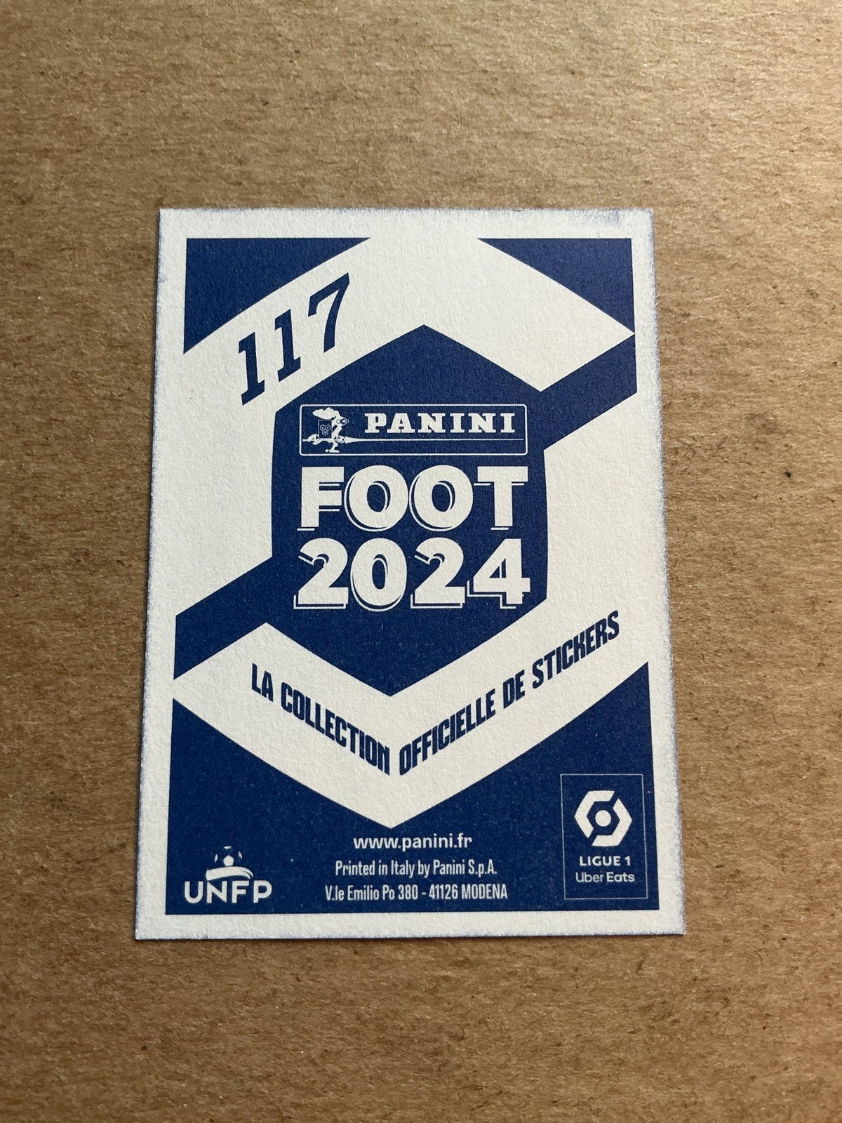 Tiago Santos, Portugal 🇵🇹 Lille OSC 2024 Panini hand signed - Autographs-World