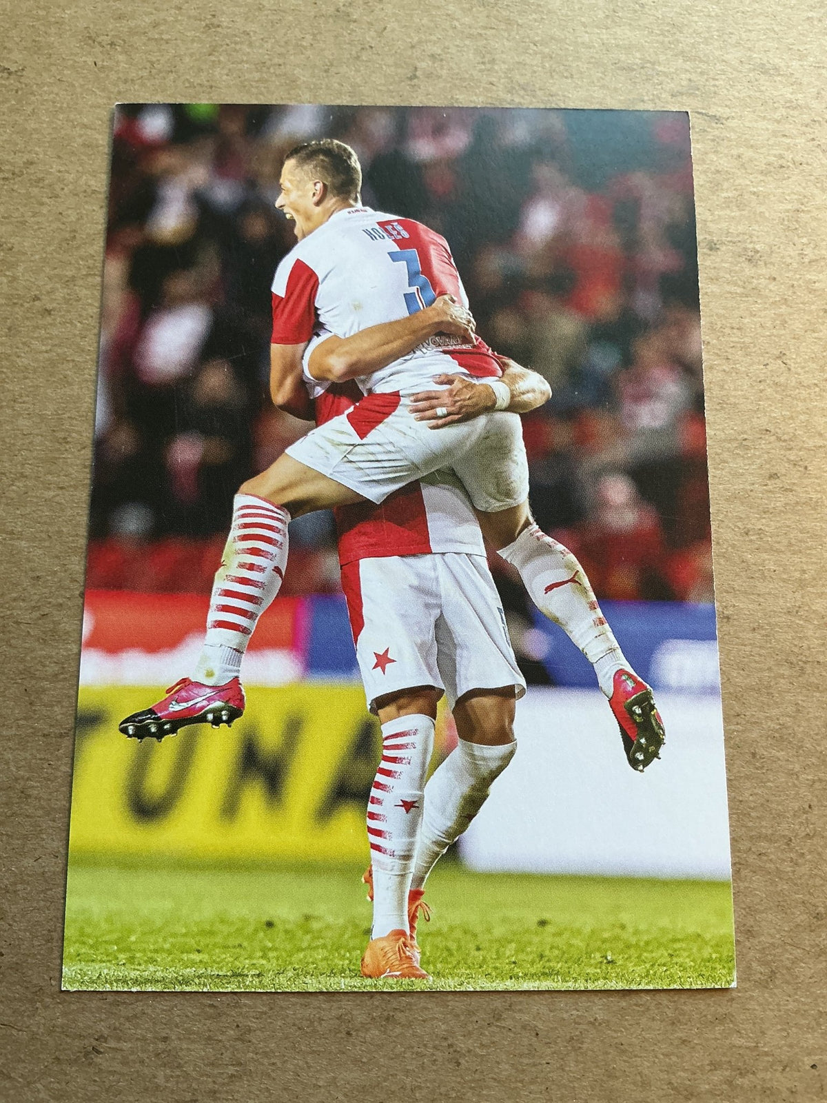 Tomáš Holeš, Czech Republic 🇨🇿 SK Slavia Prague 2020/21 hand signed - Autographs-World