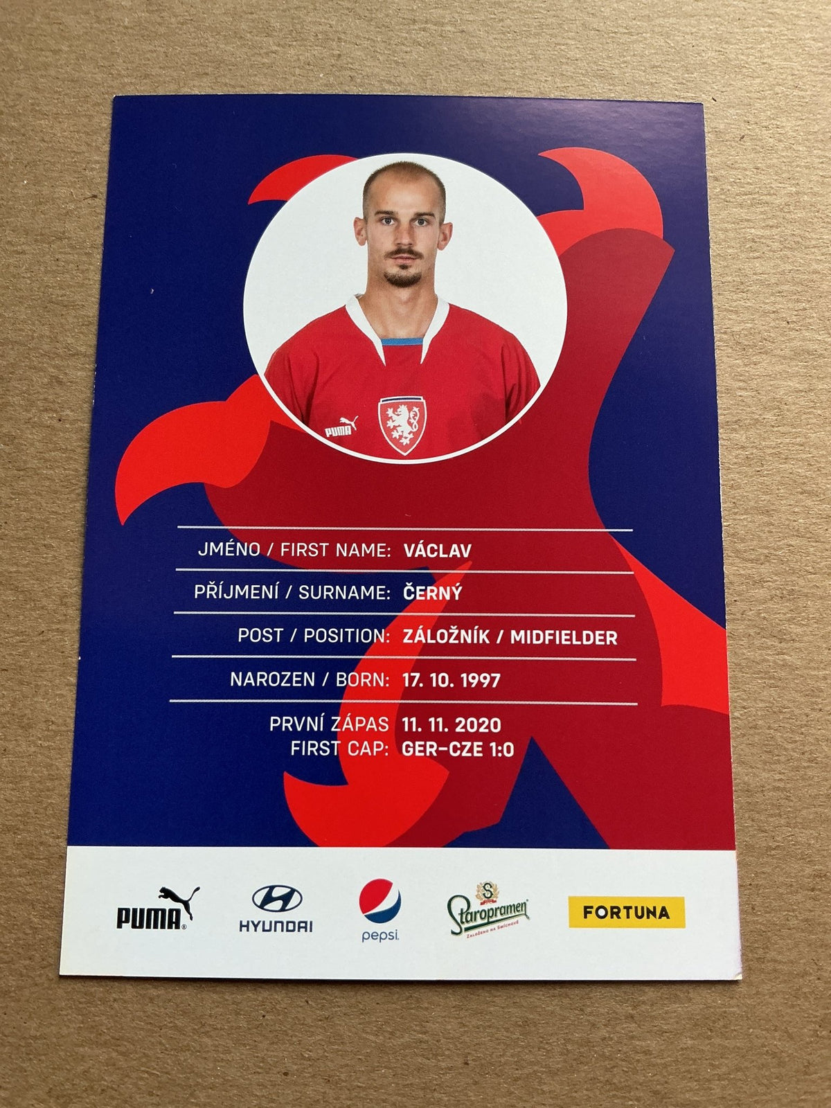 Václav Černý, Czech Republic 🇨🇿 2023 FC Twente hand signed - Autographs-World
