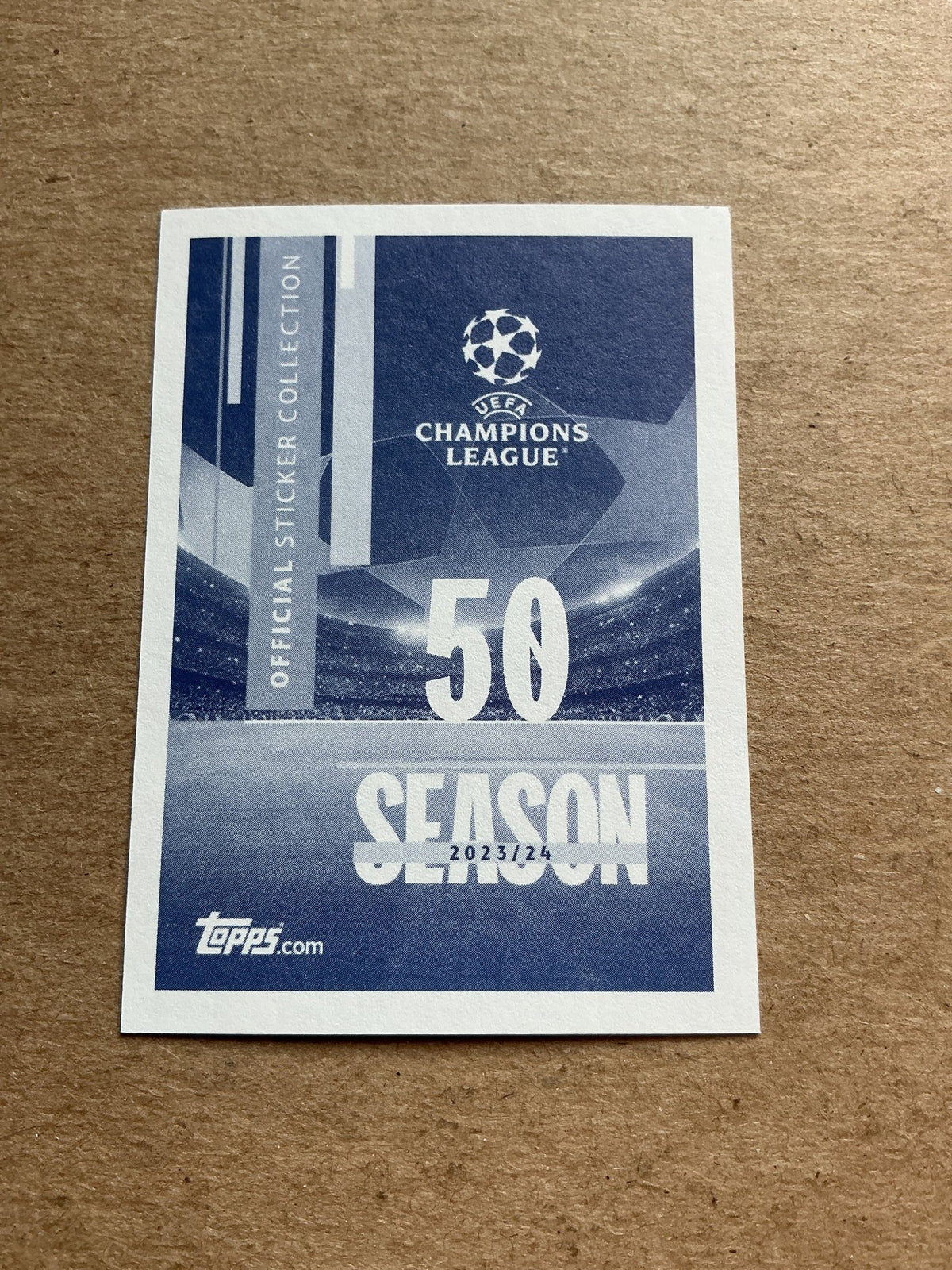 William Saliba, France 🇫🇷 Arsenal FC 2023/24 Topps hand signed - Autographs-World