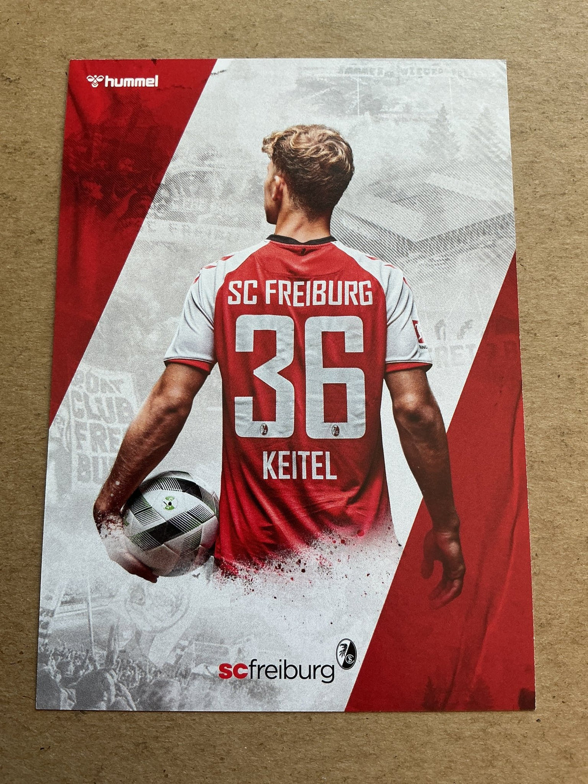Yannik Keitel, Germany 🇩🇪 SC Freiburg 2020/21 hand signed - Autographs-World