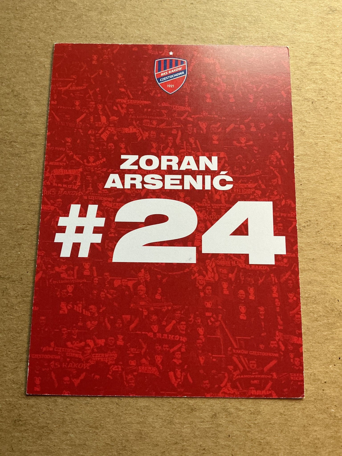 Zoran Arsenić, Croatia 🇭🇷 Raków Częstochowa 2023/24 hand signed - Autographs-World