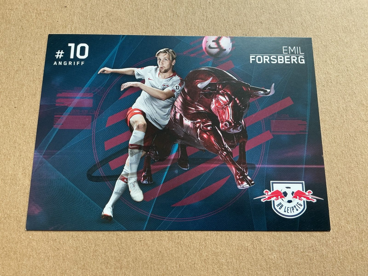 Emil Forsberg, Sweden 🇸🇪 RB Leipzig 2018/19 hand signed