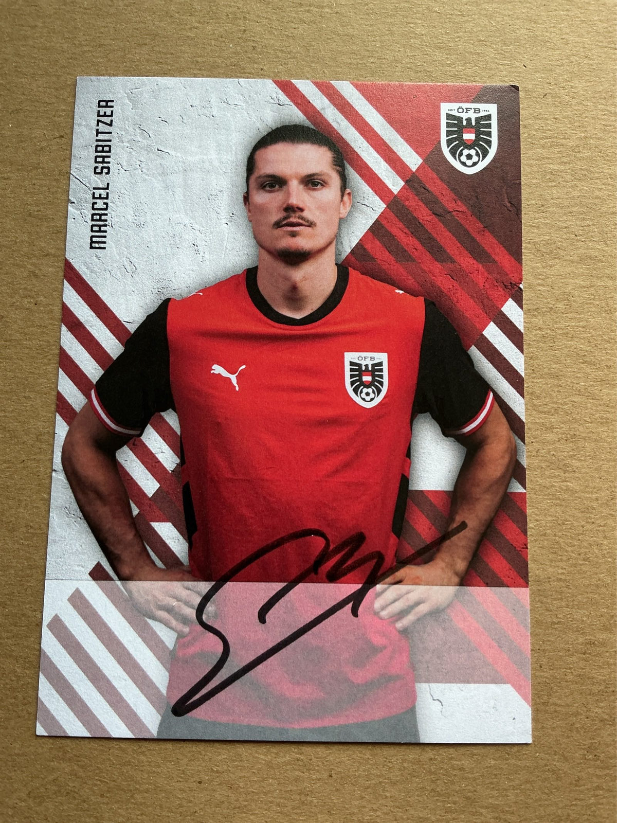Marcel Sabitzer, Austria 🇦🇹 FIFA World Cup 2026 hand signed