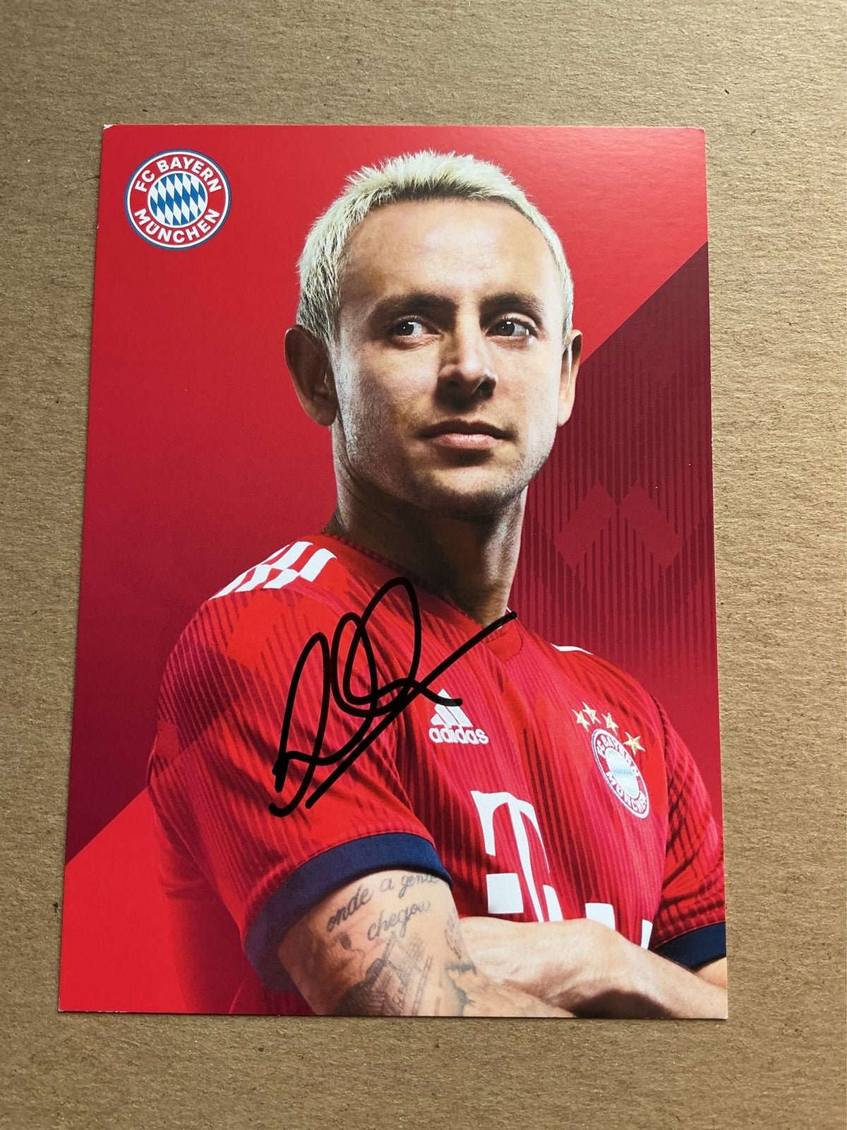 Rafinha, Brazil 🇧🇷 FC Bayern München 2018/19 hand signed