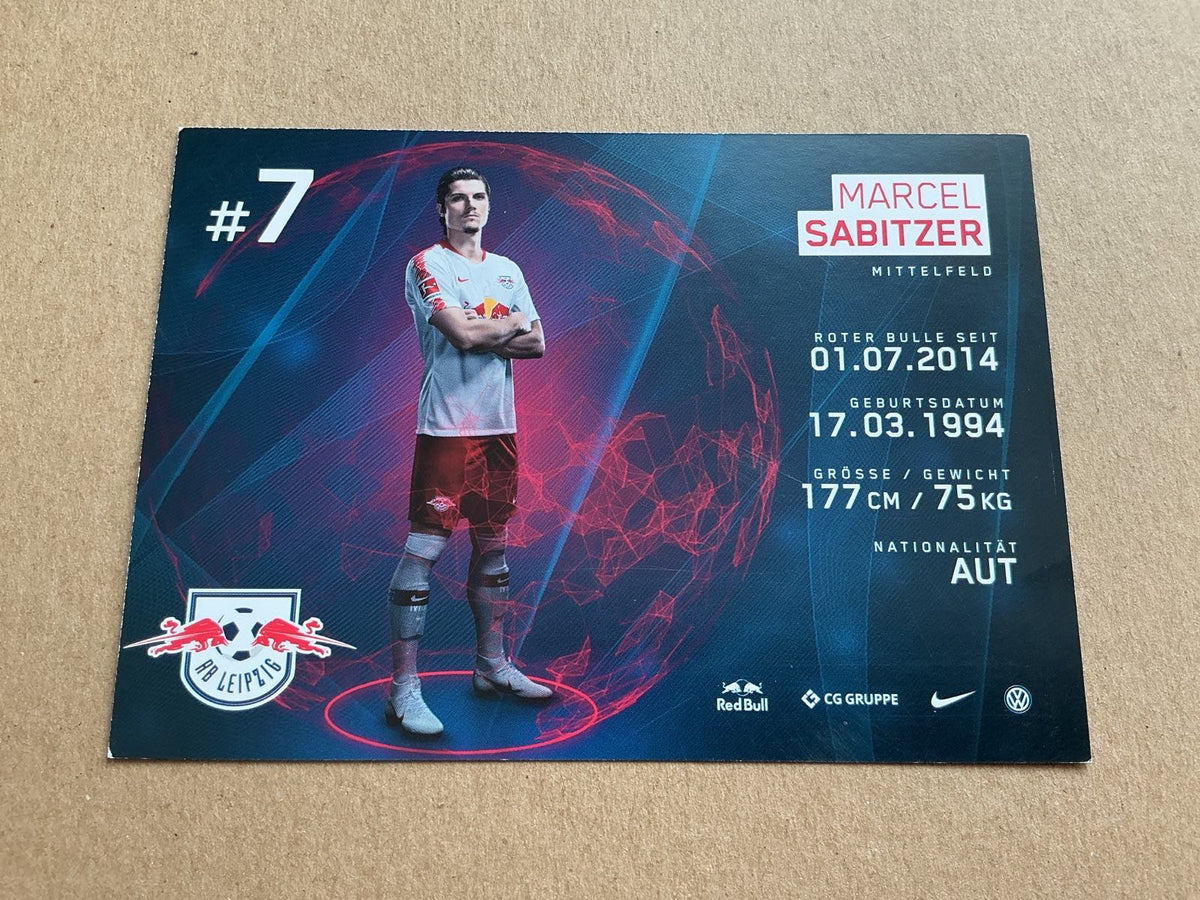 Marcel Sabitzer, Austria 🇦🇹 RB Leipzig 2018/19 hand signed