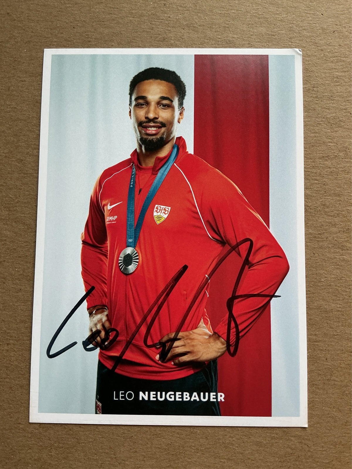 Leo Neugebauer, Germany 🇩🇪 Decathlon Birmingham 2026 hand signed