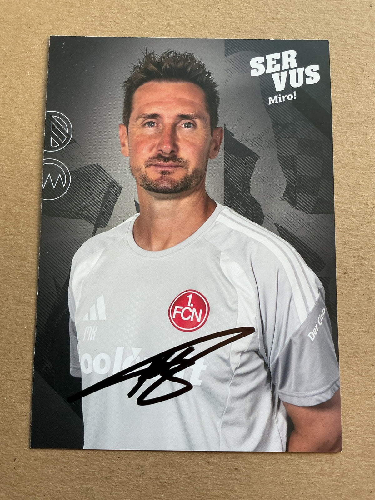 Miroslav Klose, Germany 🇩🇪 1.FC Nürnberg 2026/27 hand signed