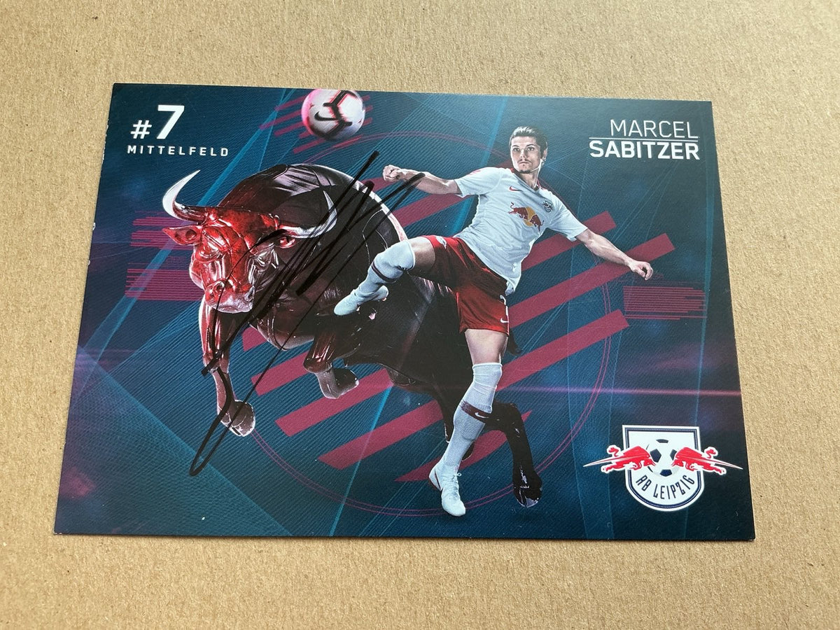 Marcel Sabitzer, Austria 🇦🇹 RB Leipzig 2018/19 hand signed
