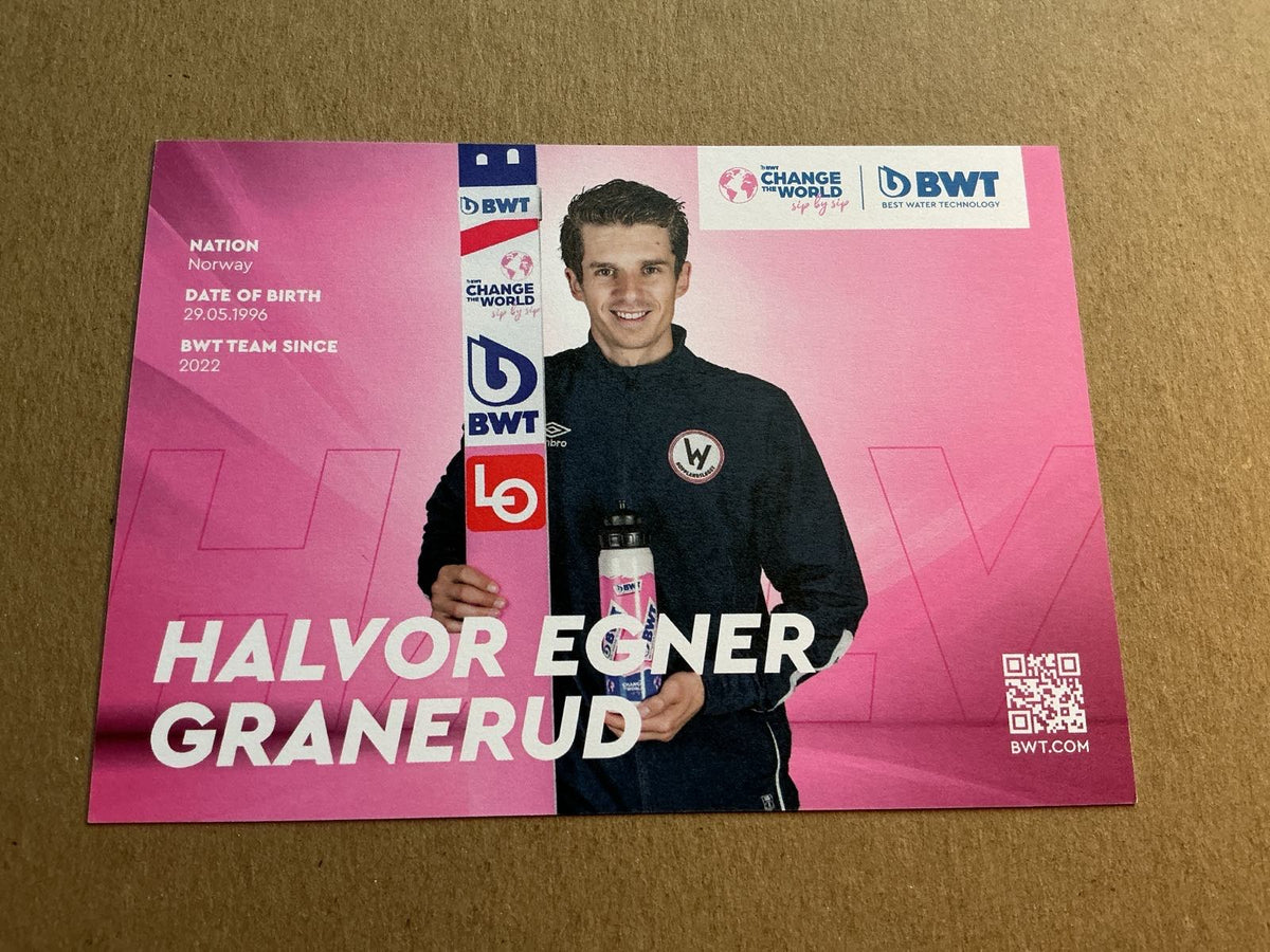 Halvor Egner Granerud, Norway 🇳🇴 Ski Jumping Winter 2025/26 hand signed