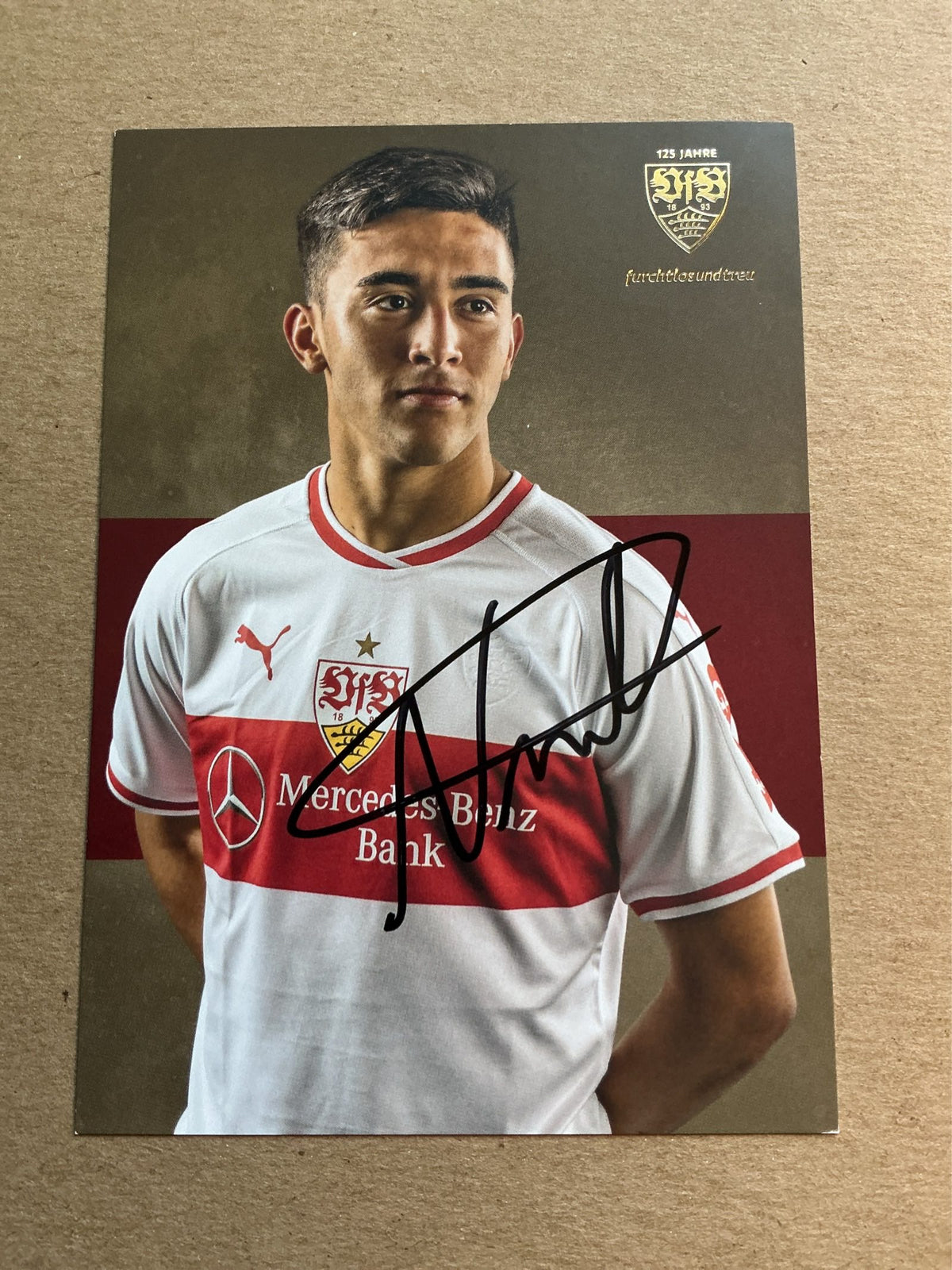 Nicolás Gonzalez, Argentina 🇦🇷 VfB Stuttgart 2018/19 hand signed