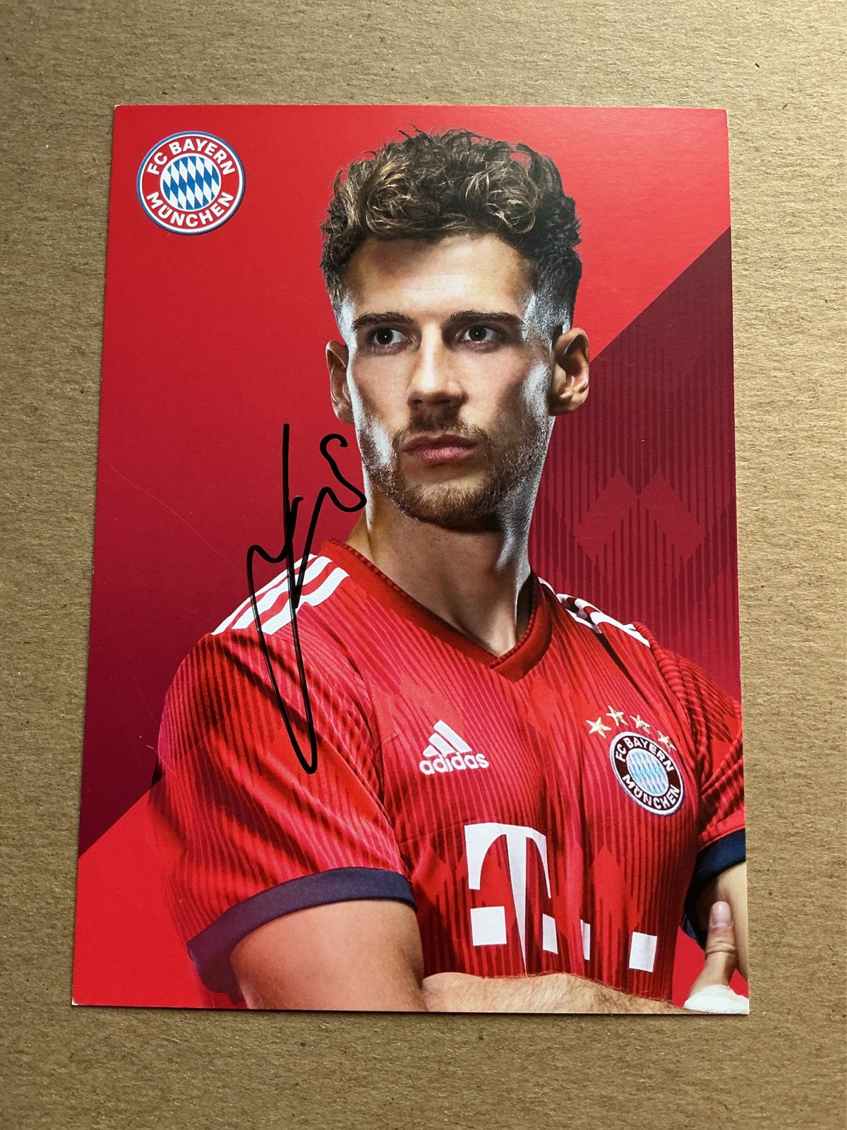 Leon Goretzka, Germany 🇩🇪 FC Bayern München 2018/19 hand signed