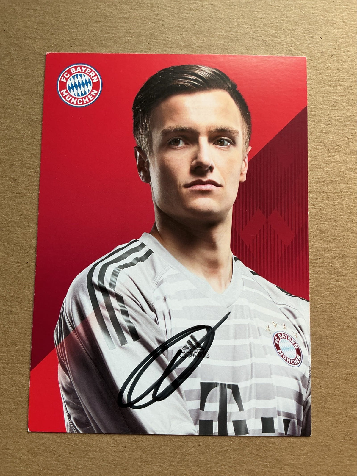 Christian Früchtl, Germany 🇩🇪 FC Bayern München 2018/19 hand signed