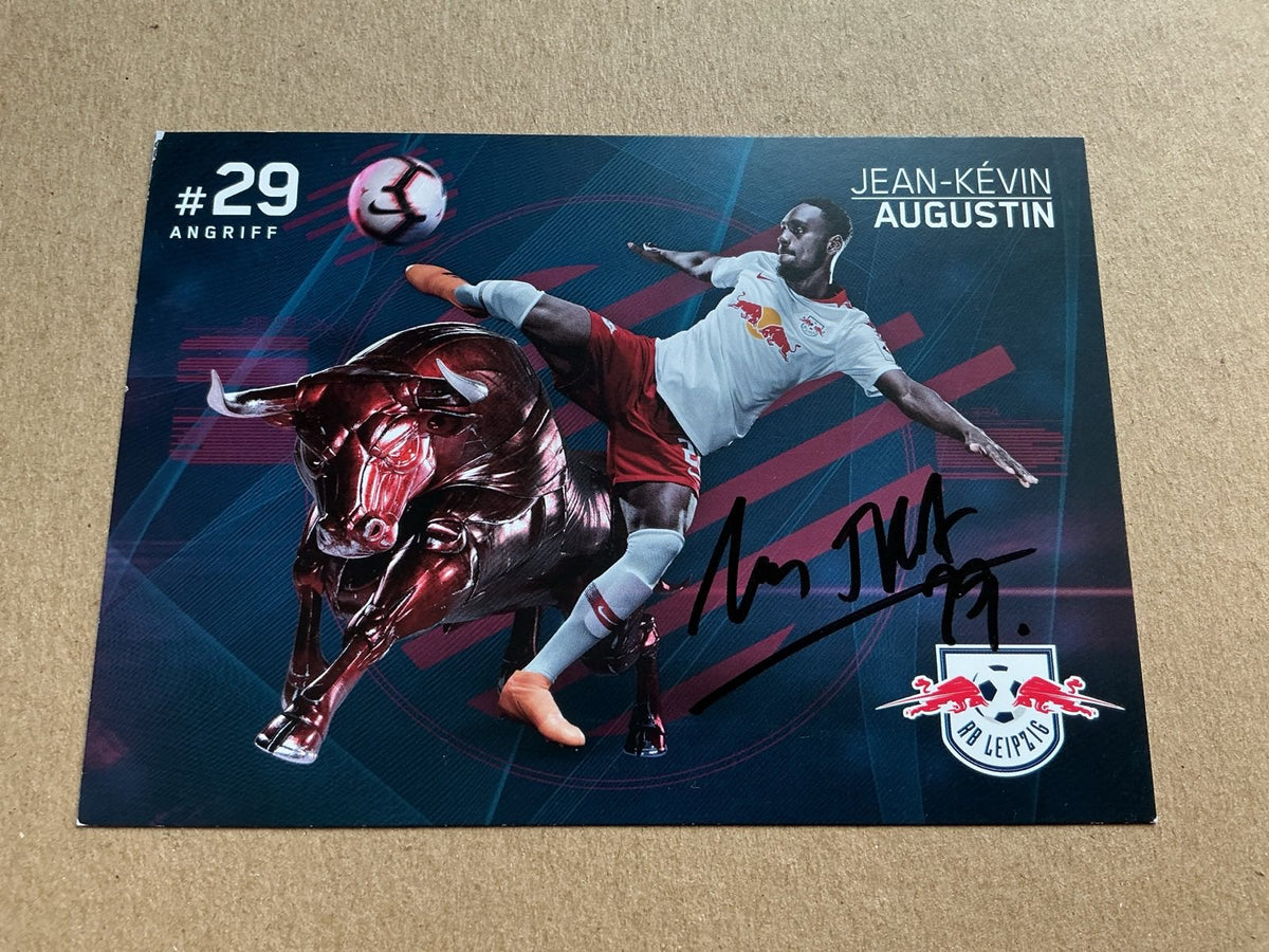 Jean-Kévin Augustin, France 🇫🇷 RB Leipzig 2018/19 hand signed