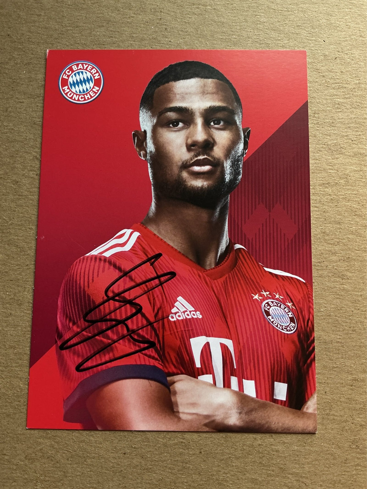 Serge Gnabry, Germany 🇩🇪 FC Bayern München 2018/19 hand signed