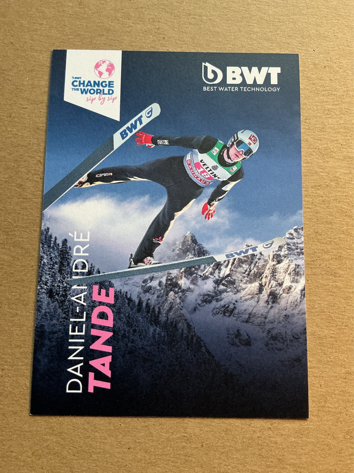 Daniel-André Tande, Norway 🇳🇴 Ski Jumping Winter 2025/26 hand signed