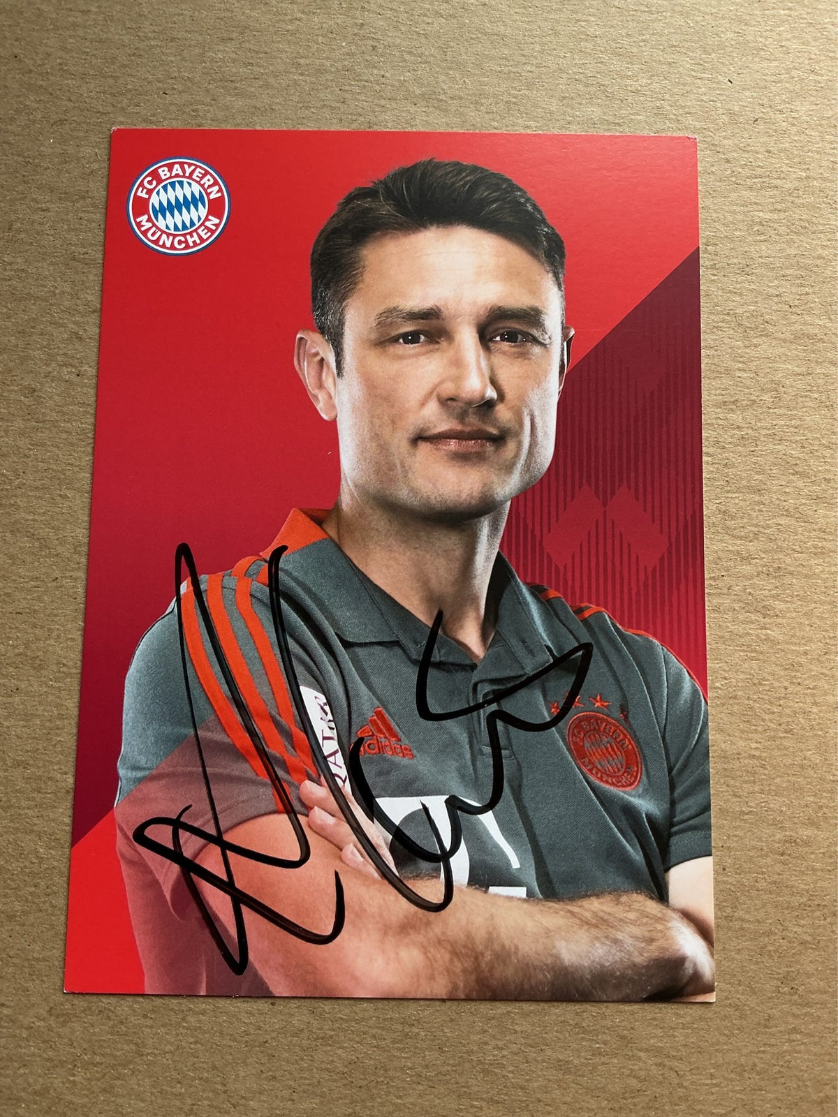 Robert Kovač, Croatia 🇭🇷 FC Bayern München 2018/19 hand signed